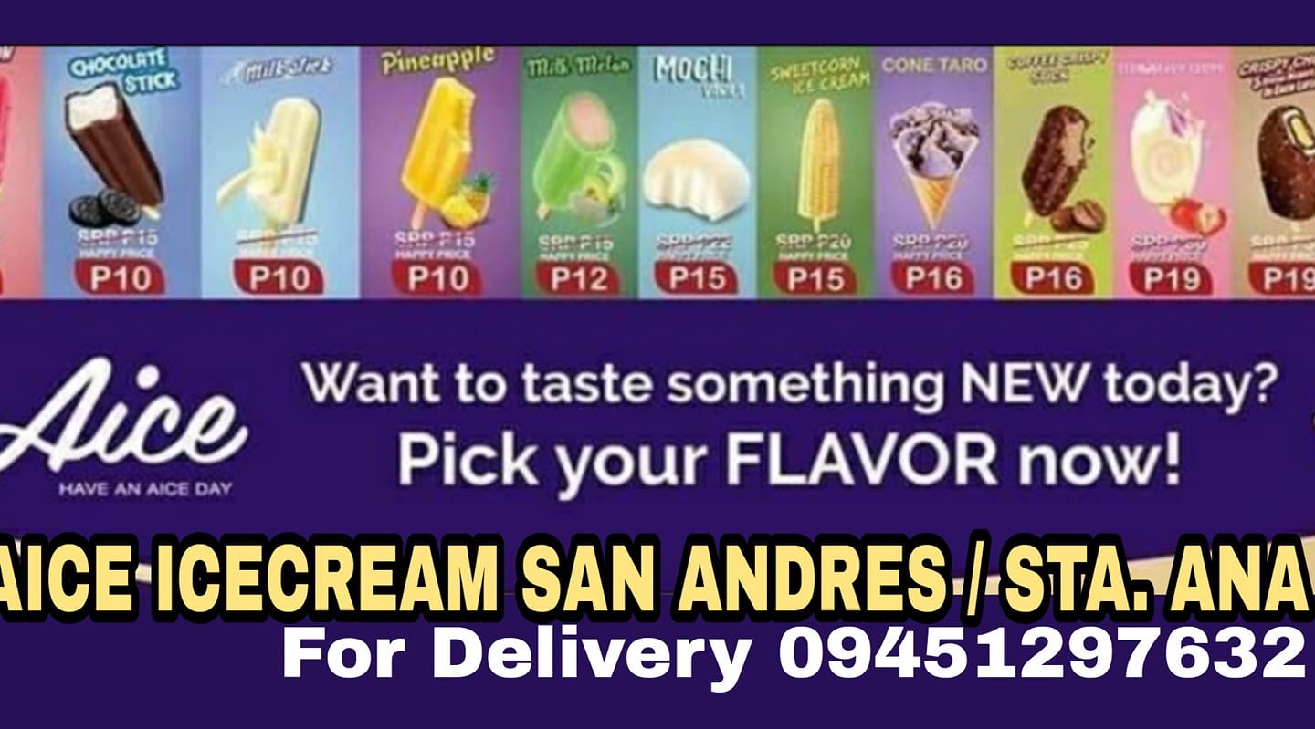 Aice Icecream San Andres / Sta. Ana Branch | Manila