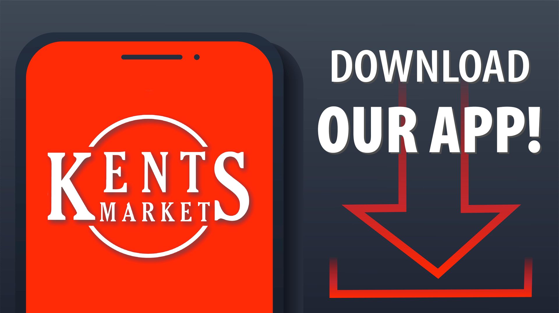 Kent's Market - Our new Kent's Market app is here! We are... | Facebook