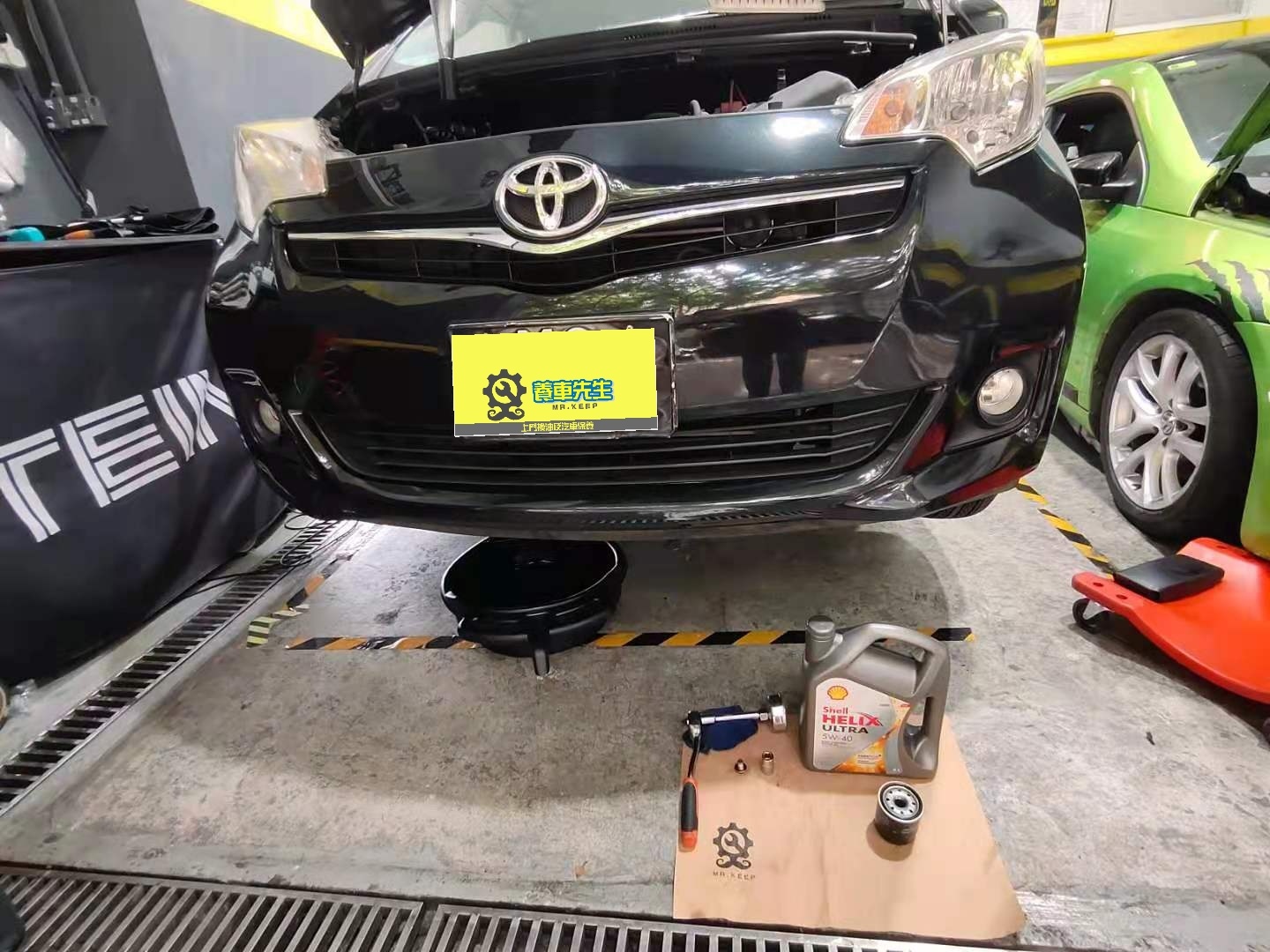 養車先生 澳門汽車服務 Toyota Ractis 保養到店更換 Shell全合成機油 Facebook