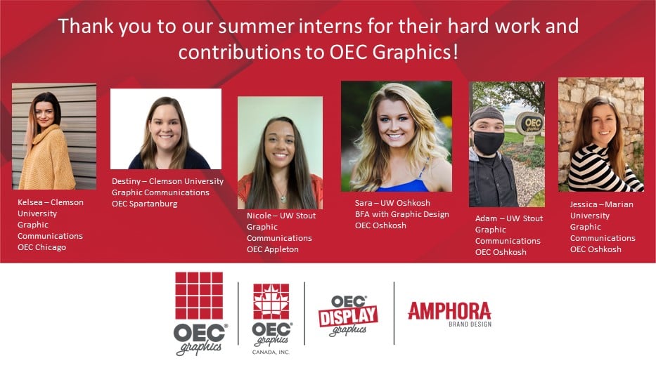 OEC Graphics - OEC was very lucky to have a great group of...