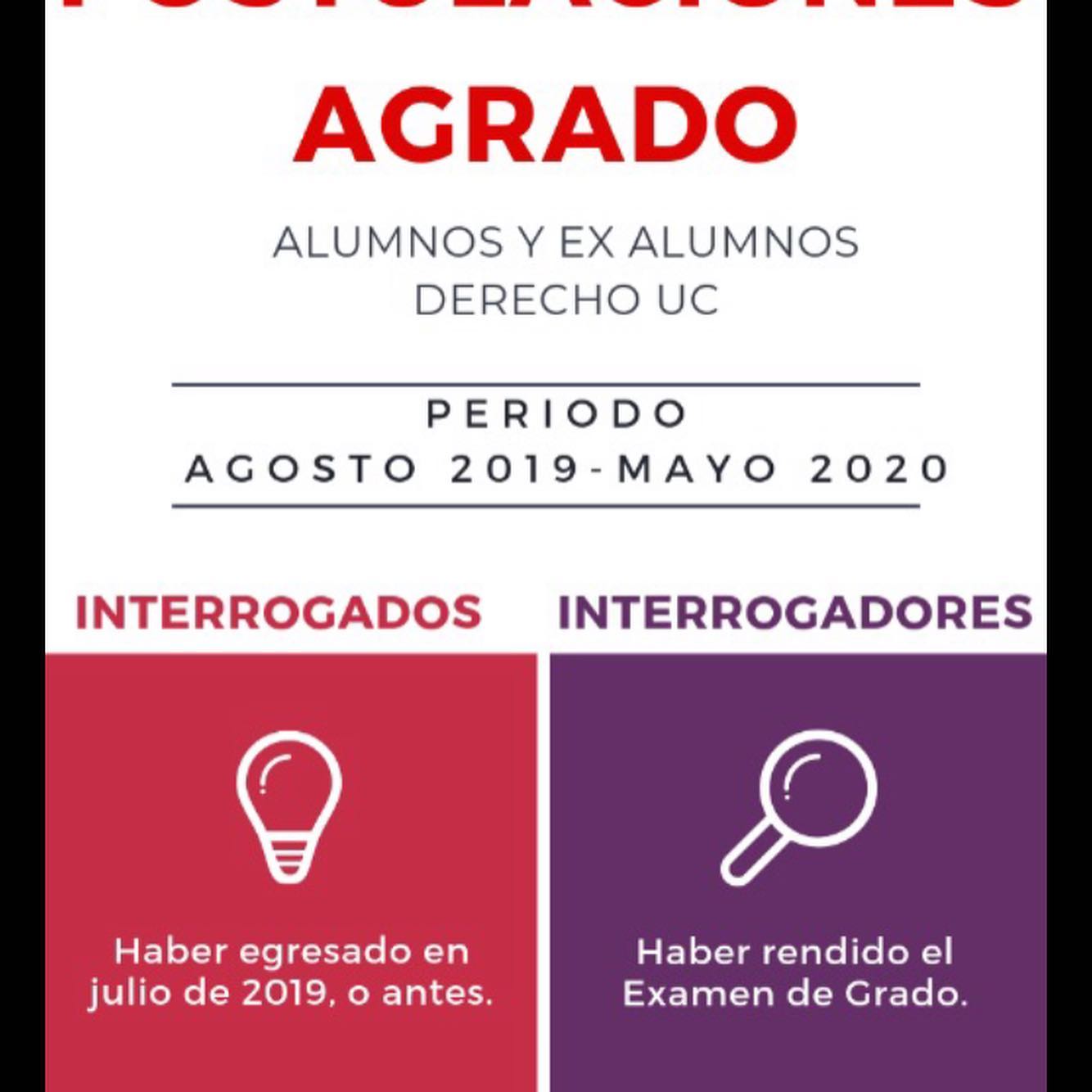 Proyecto Agrado - Últimos días de postulación para ser...