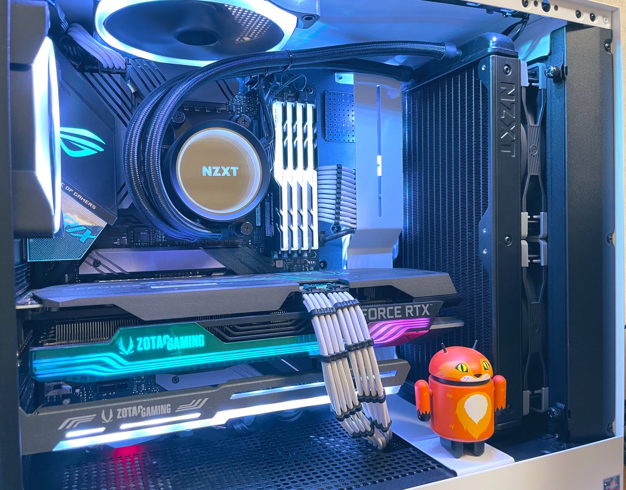 ZOTAC - 지지대와 함께라면 RGB 뽕이 2배 💖 📷 Twitter: @wakwak3125...