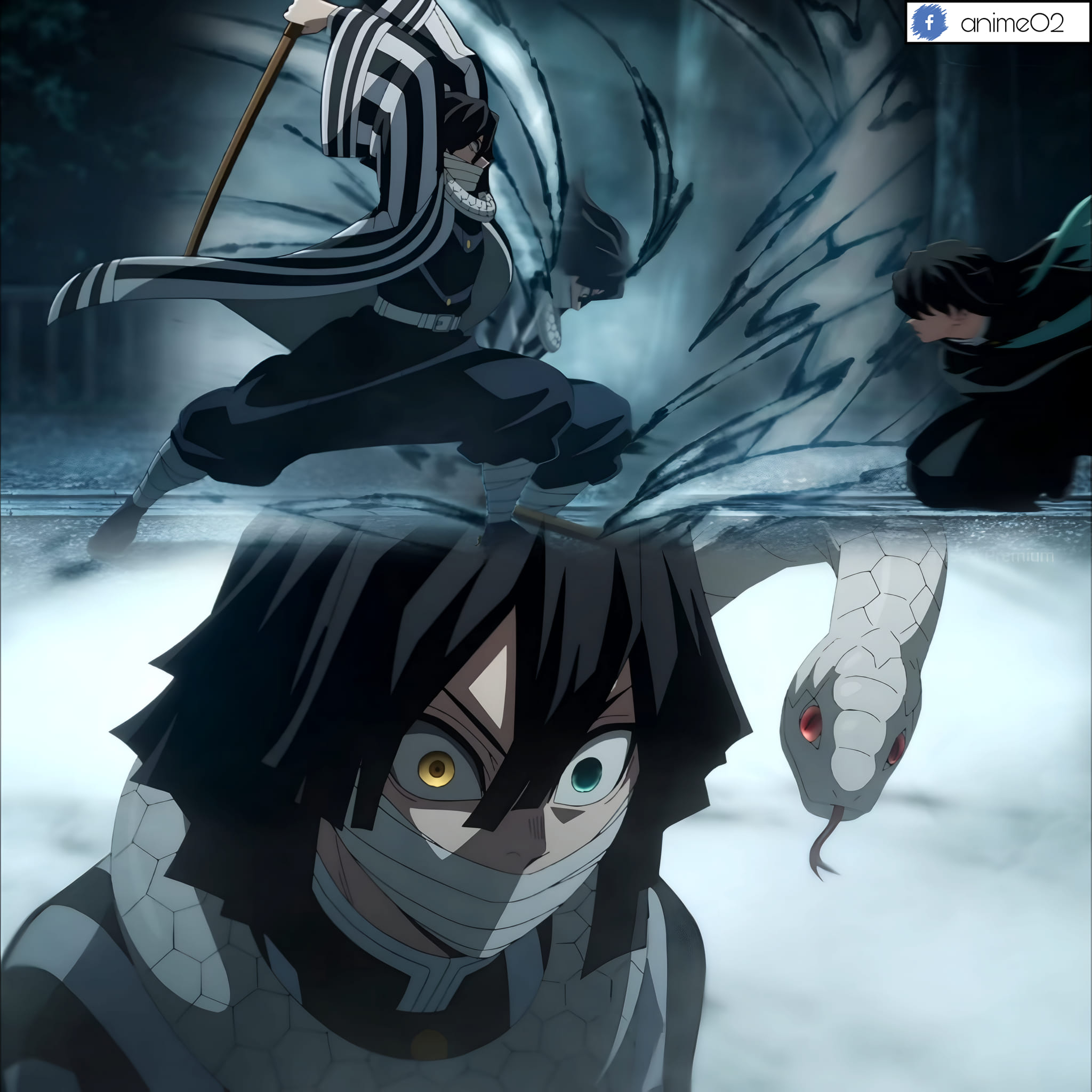 Anime o2 - ฟันลมคมกริบ . . . 🎬เรื่อง ดาบพิฆาตอสูร #anime... | Facebook