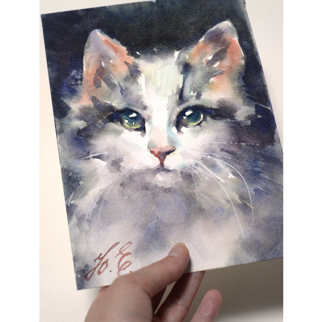 Airy Watercolor by Yulia Evsyukova
