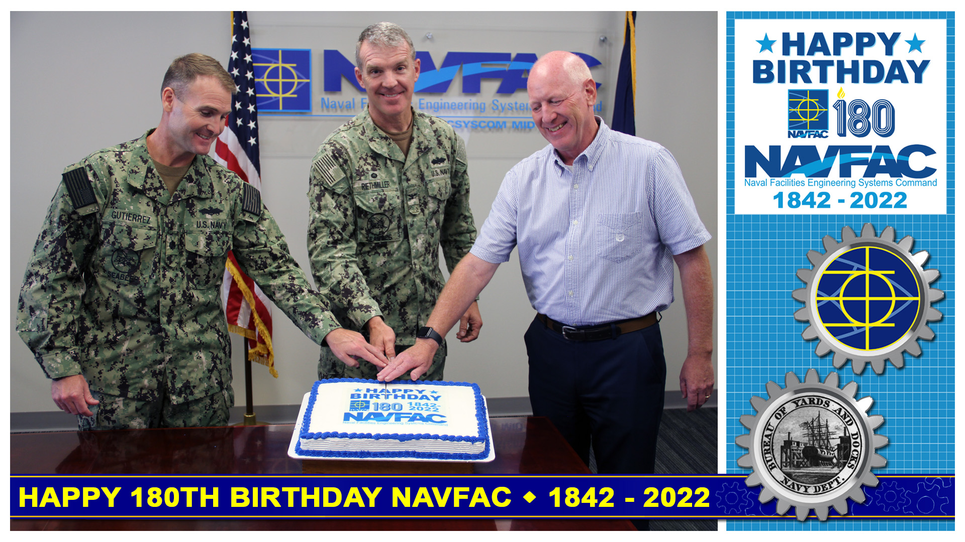 HAPPY BIRTHDAY, NAVFAC - 180 Years... - NAVFAC MidAtlantic | Facebook