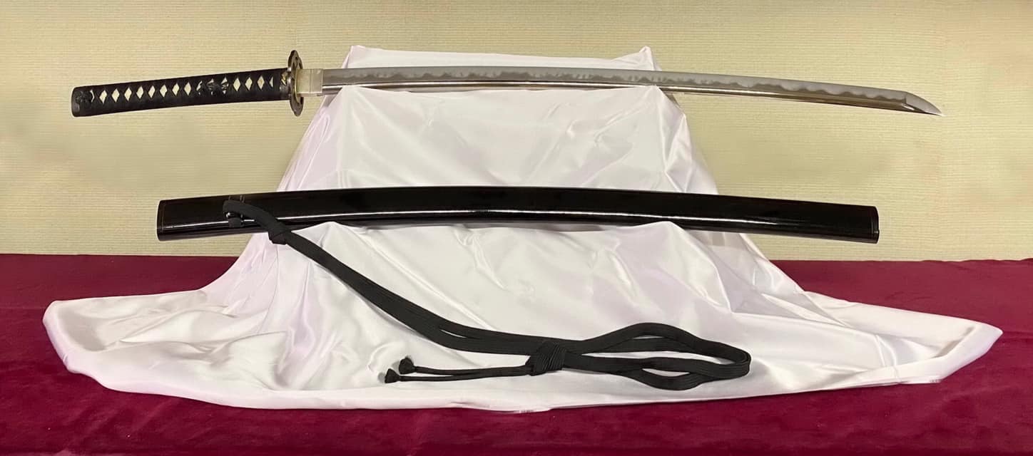 日本刀剣 Japan Sword Co ltd - 現代刀_赤松太郎兼裕 自家製鉄による独自の #玉鋼 を用いた精良な地金に、華やかな丁子刃が ...
