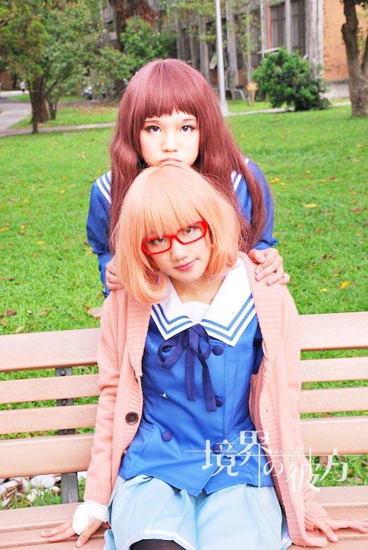 雨のち晴れの世界_苜x雨 cosplay
