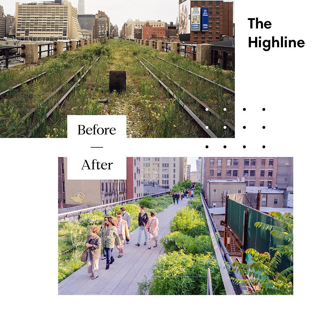 Susie and Andrew Team - DID YOU KNOW? The Highline was once a rail ...