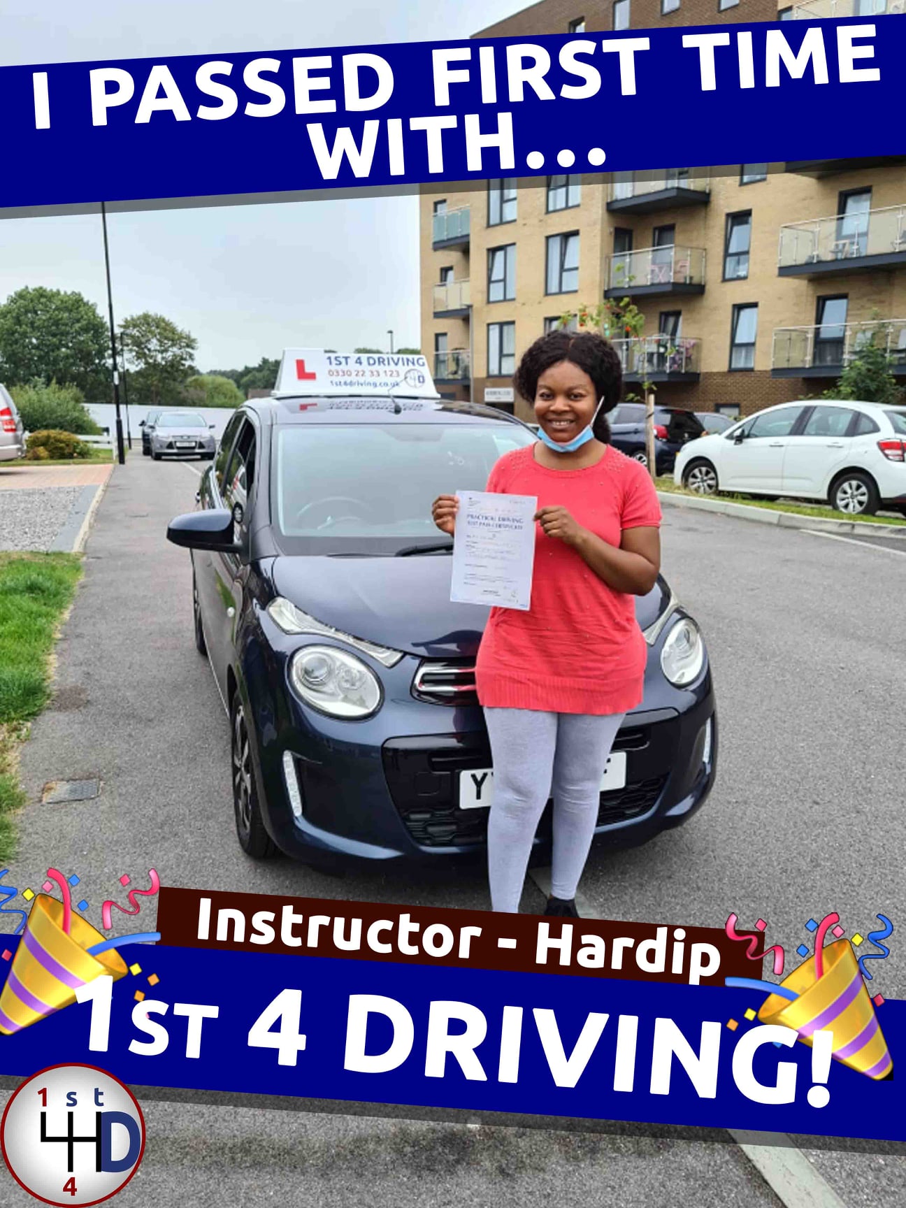 1st 4 Driving - 🎉🎉 Test pass!! Huge congratulations to Sarah, who ...