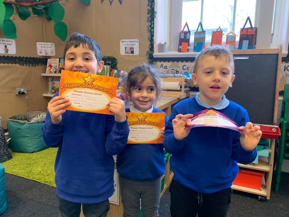 A huge well done to the... - Wheeler Primary School