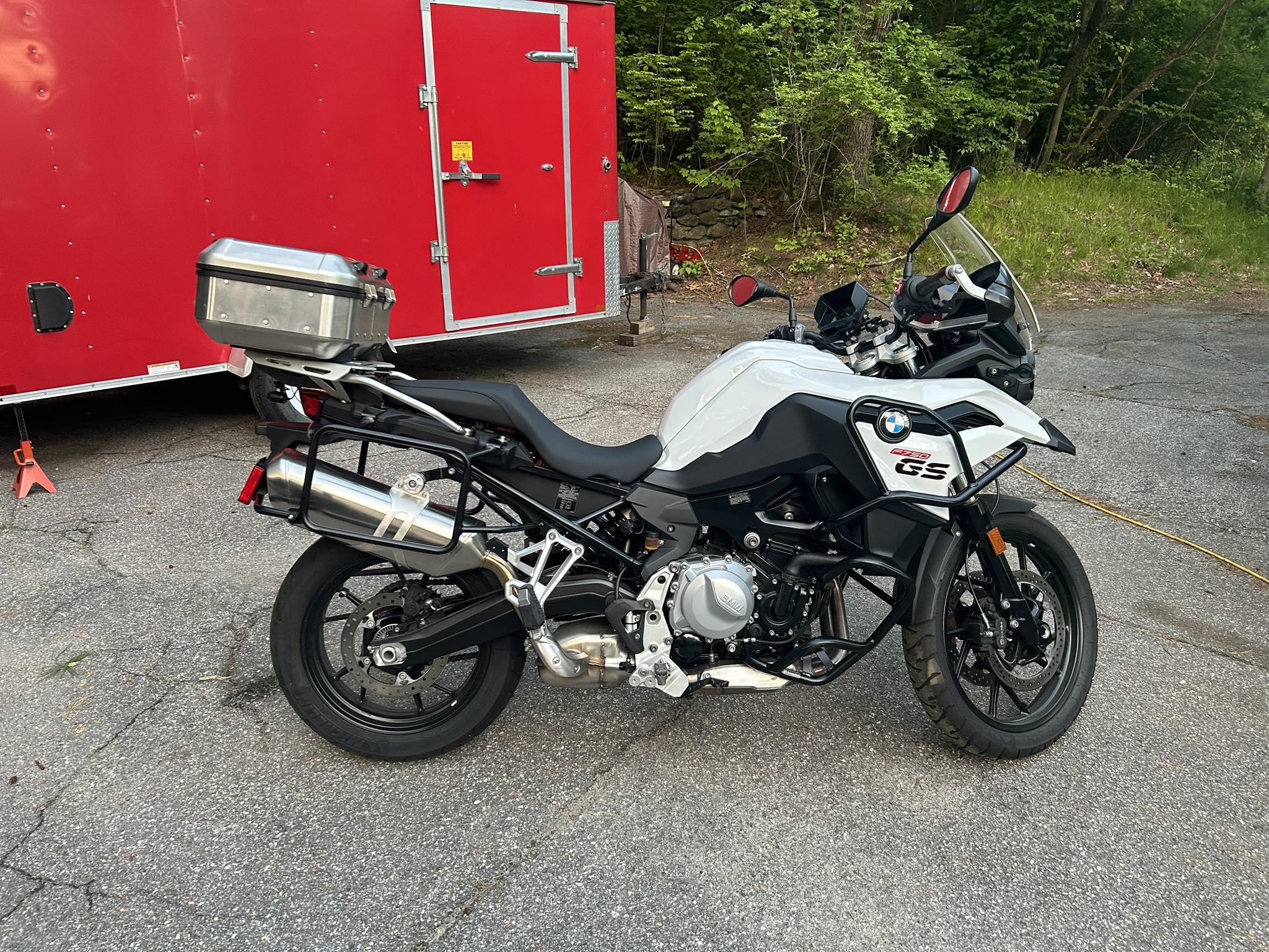 Smaller F850GS Motorcycle with 21