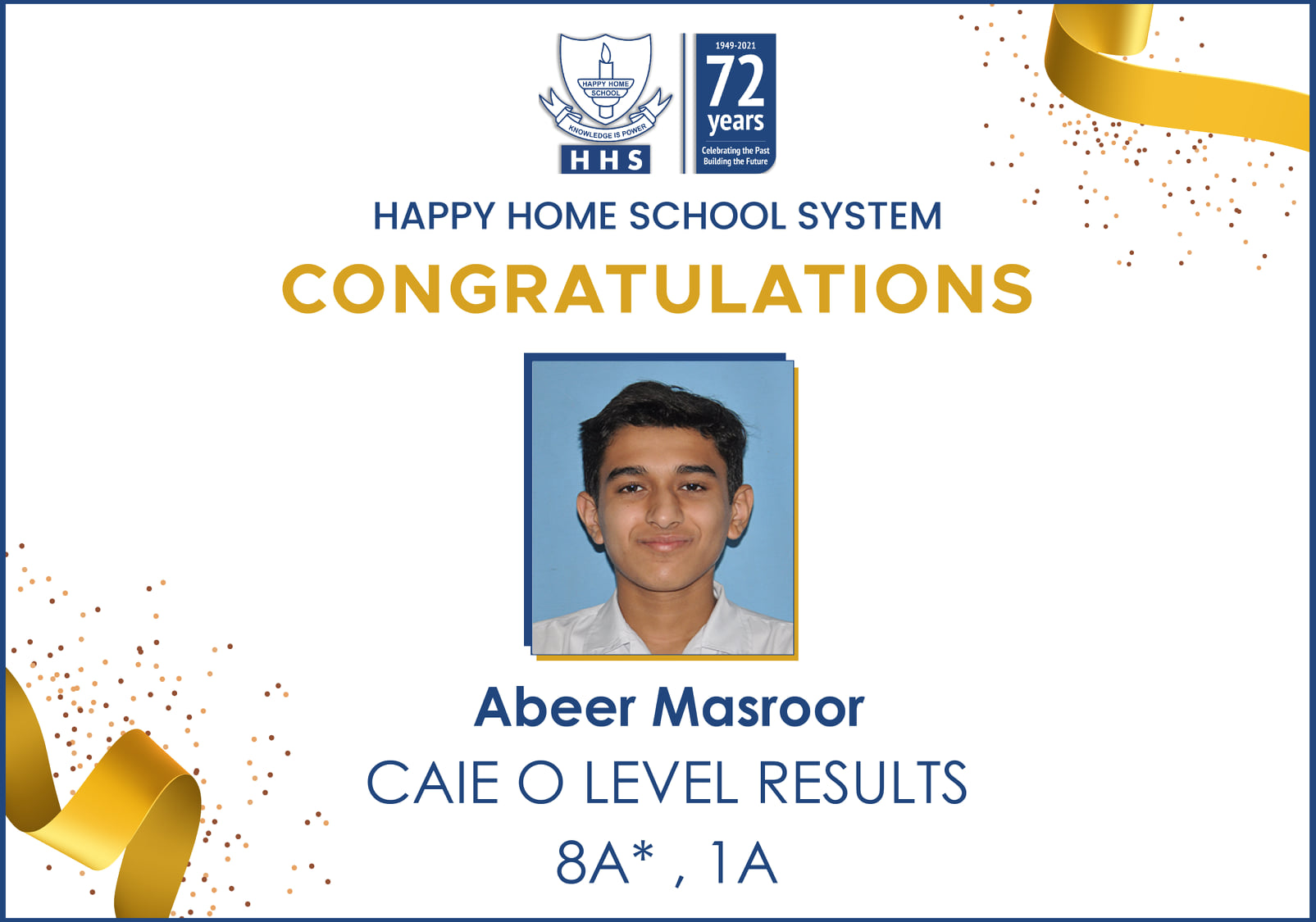 HHS O Level School | Karachi
