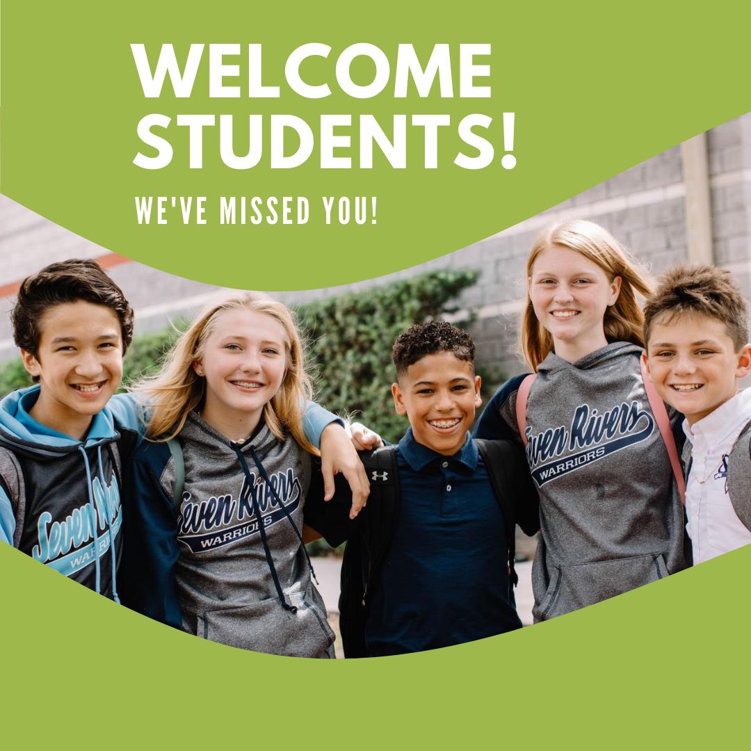 Happy first day of school to our... - Seven Rivers Church