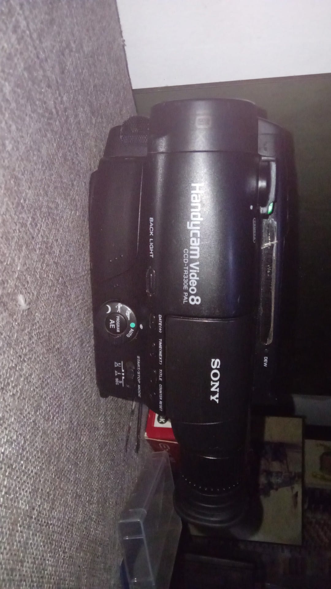 Sony DCR-TRV820 Digital 8 Handycam with a Sony TGV-D8 TV tuner