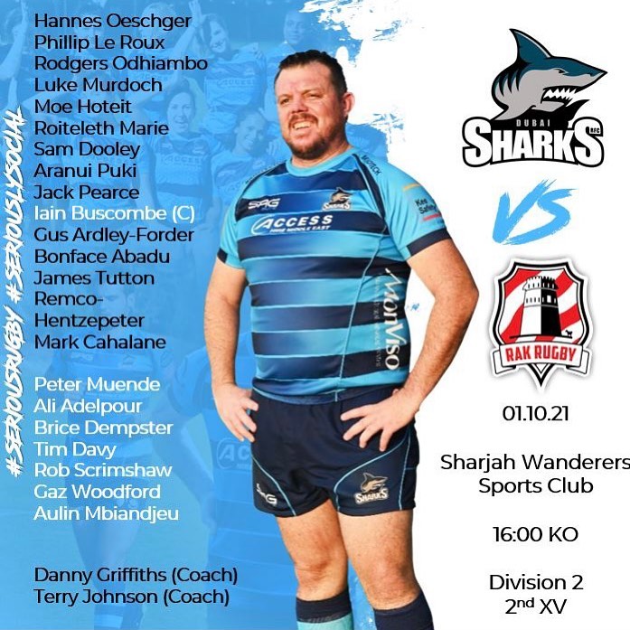 🦈🦈 2nd XV Team Announcement 🦈🦈 🏉... - Dubai Sharks R.F.C.