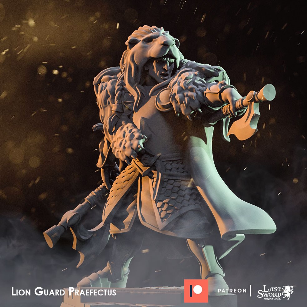 Lion Guard Praefectus : March... - Last Sword Miniatures | Facebook