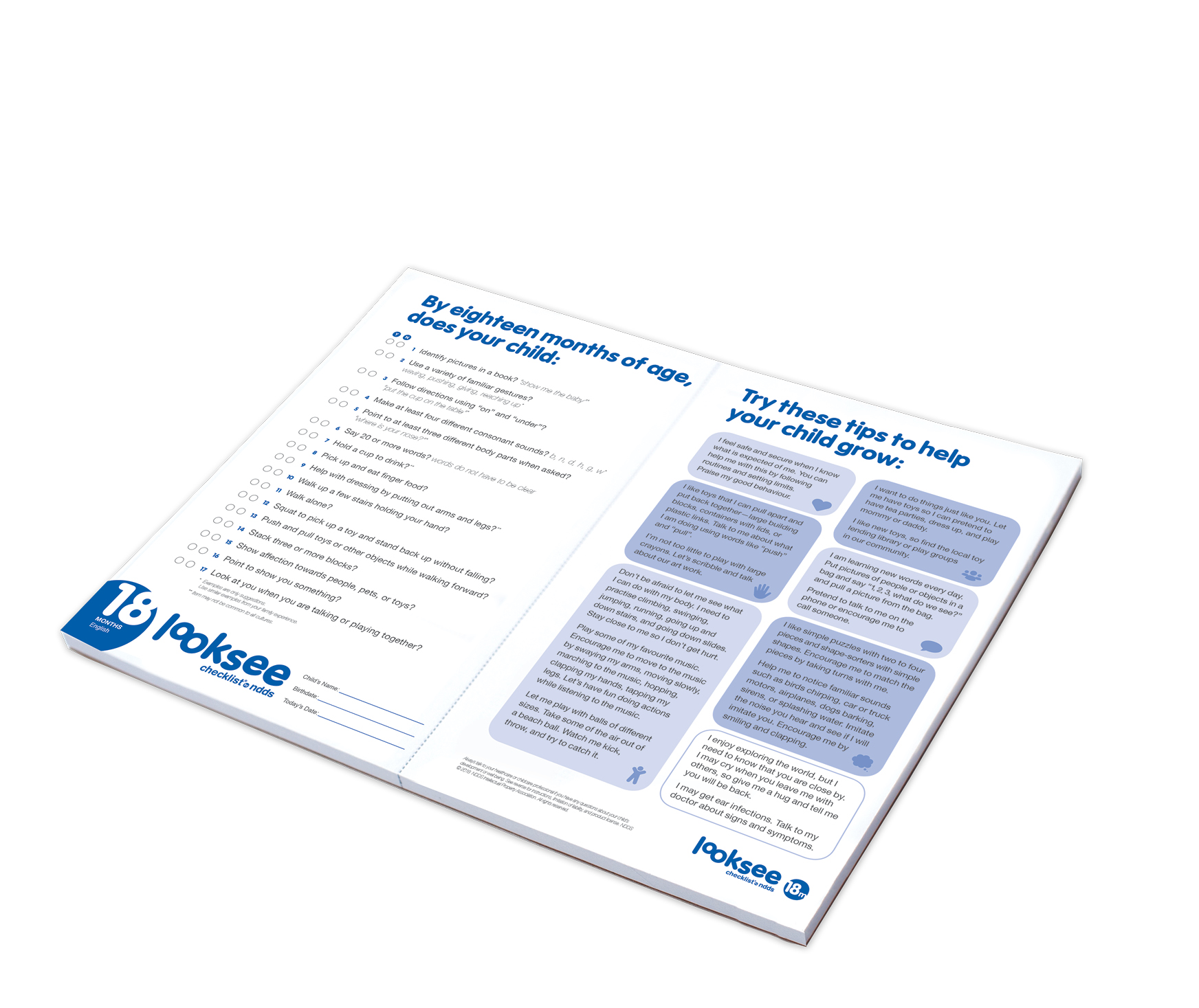 Looksee Checklist by NDDS - Home