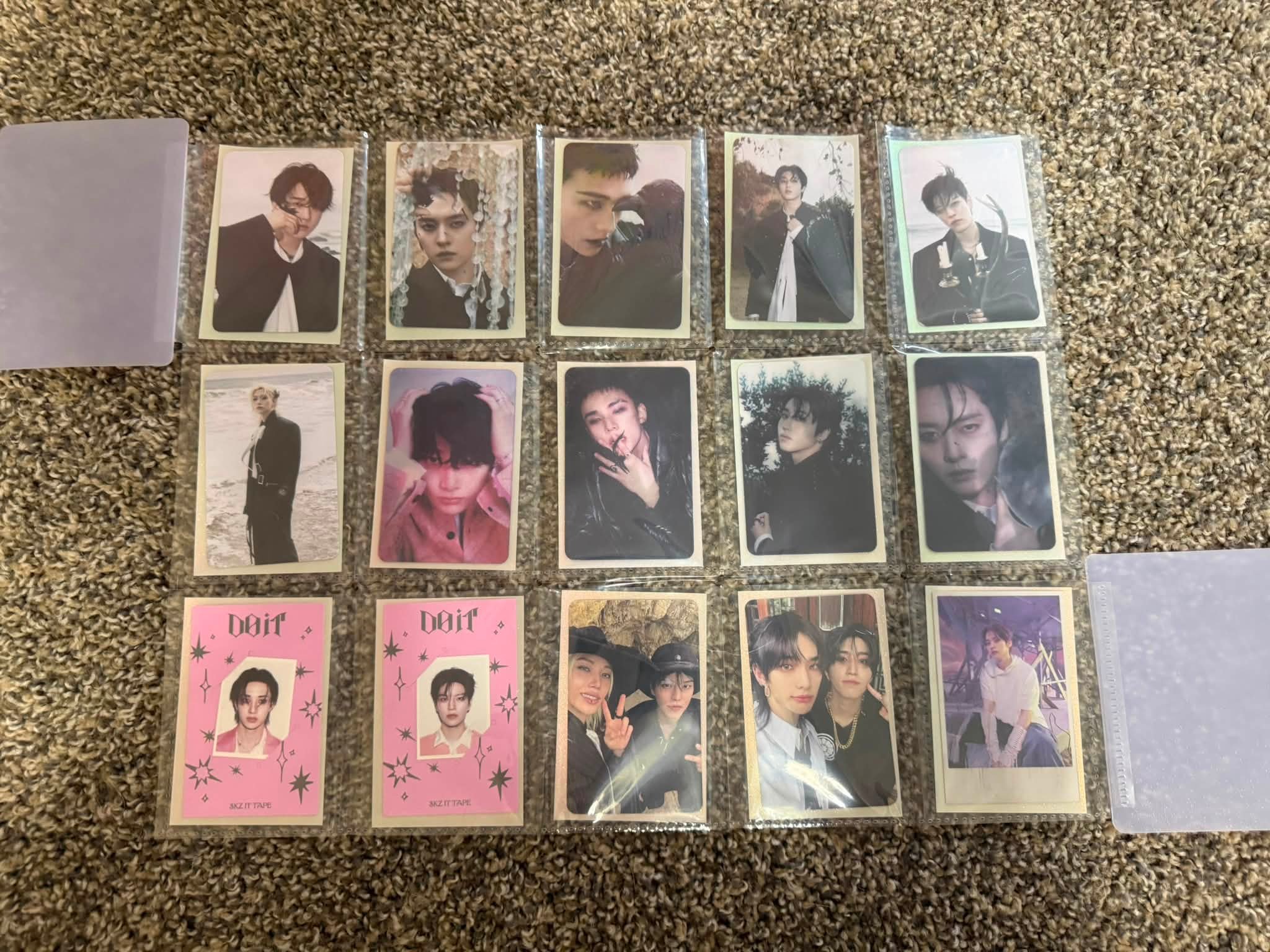 K-pop trading cards for sale or trade, including REON DOIT DOiT 1