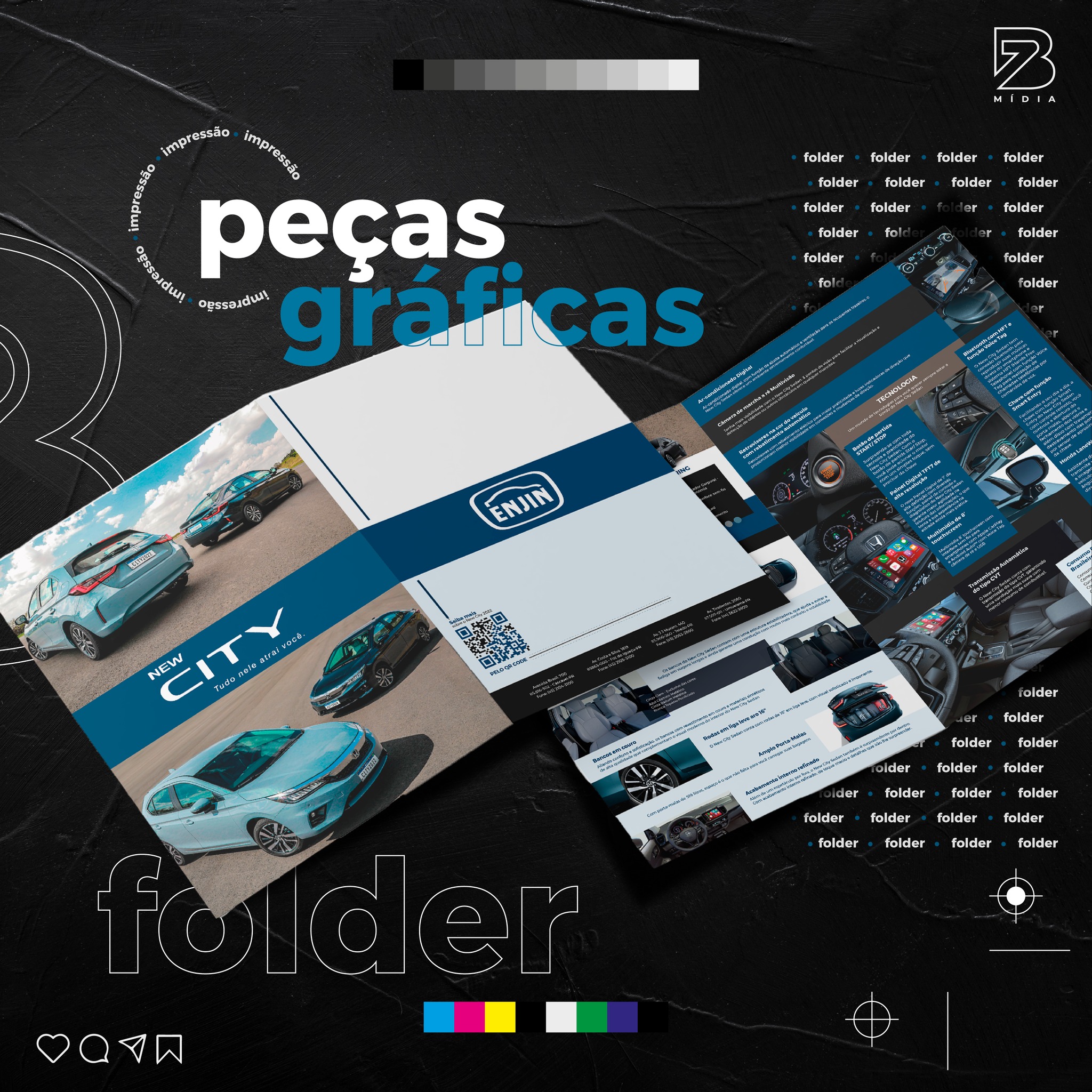B7 MÍDIA - Você sabe para que serve o folder? Úteis e atraentes, são ...