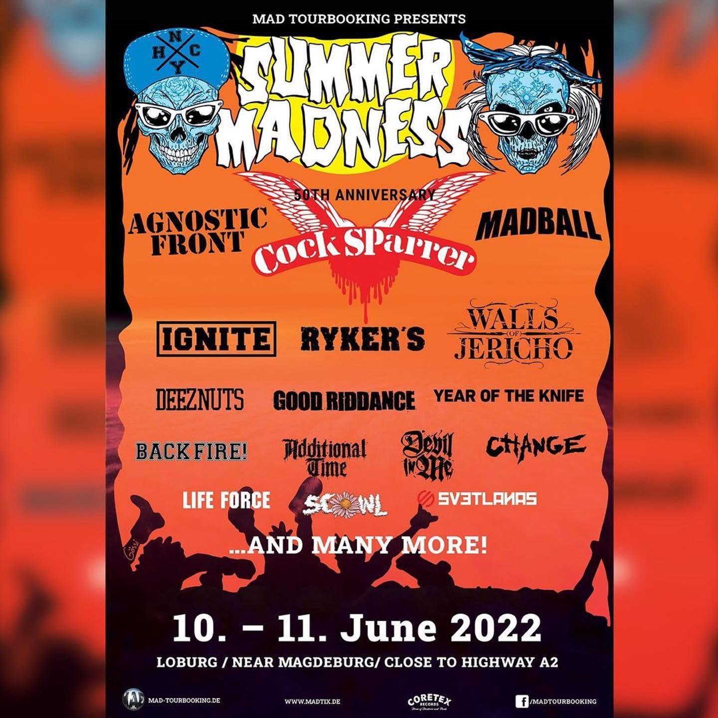 MADBALL • INTEGRITY • STRIFE • COMBUST • TOUR 2025