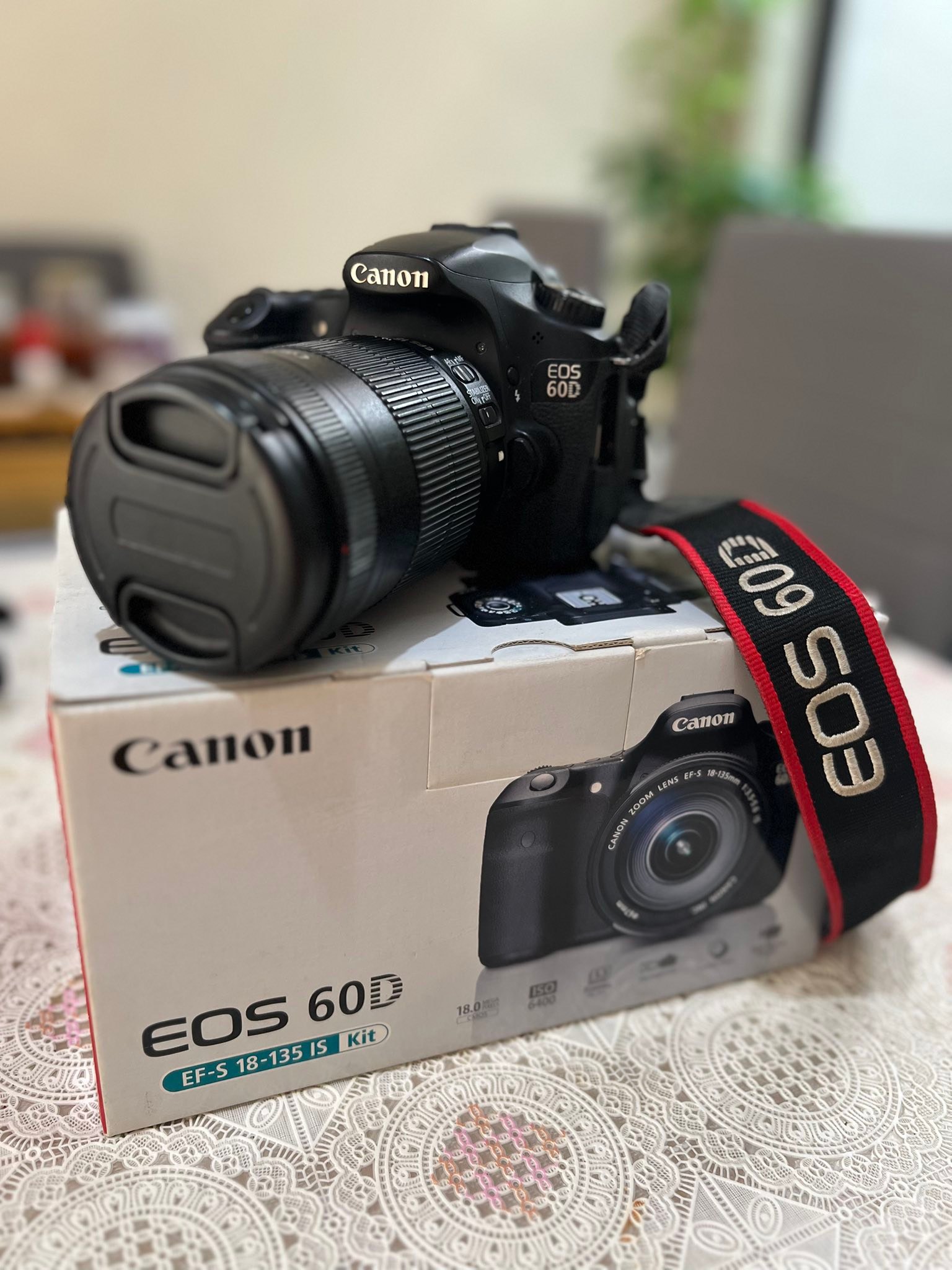 Canon EOS 60D with 18-135mm lens for sale