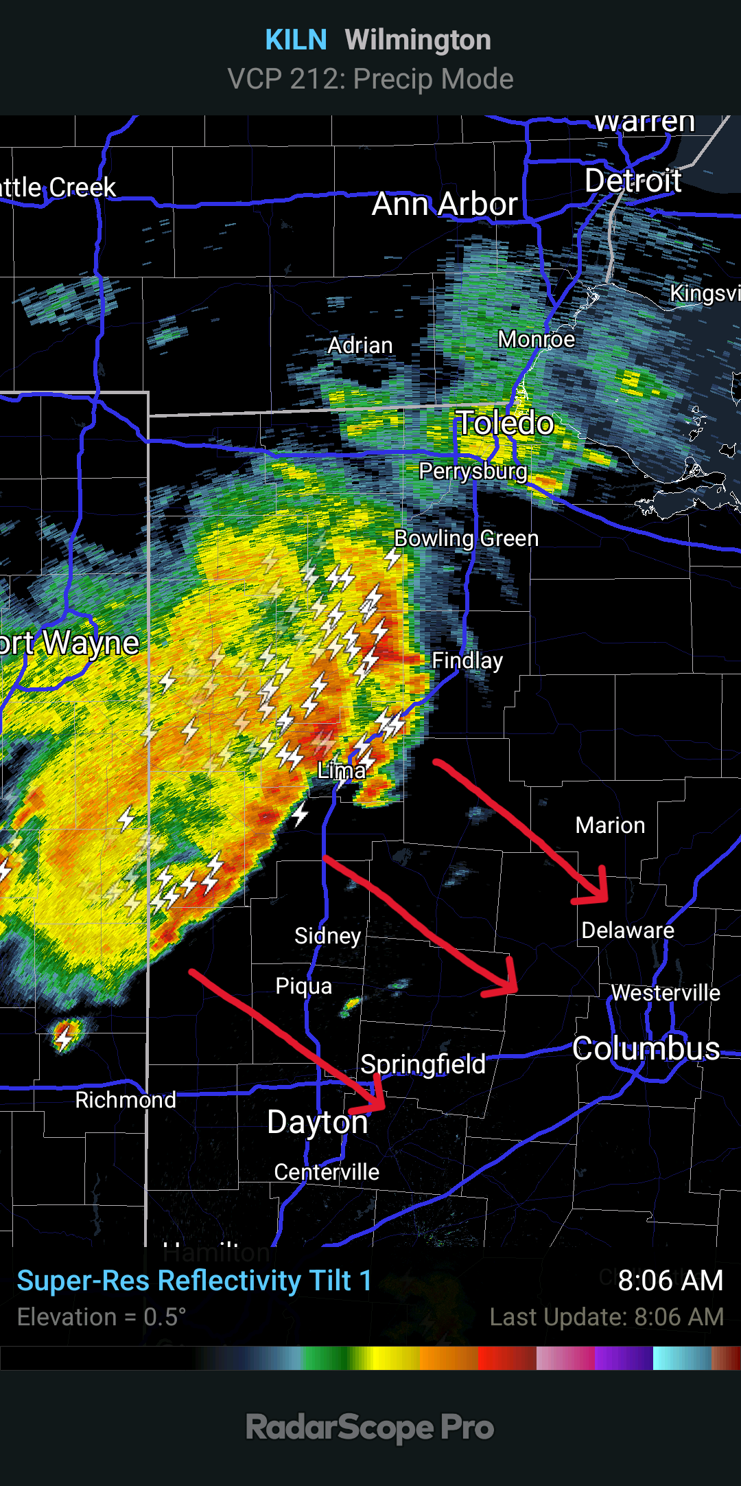...HEAVY RAIN MOVING... - Delaware County Weather Network