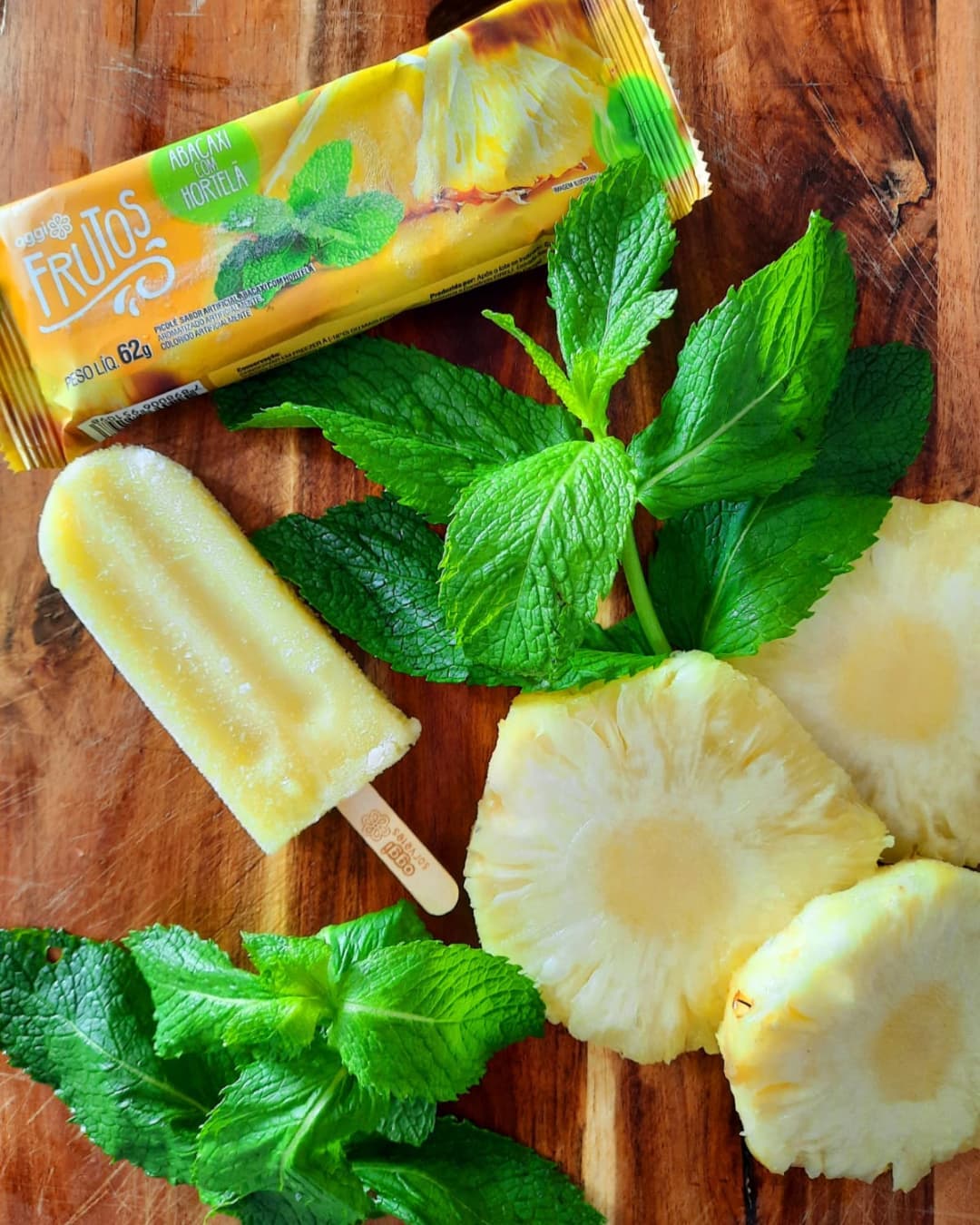 Oggi - 🍍🍃Um IRRESISTÍVEL Picolé da linha Frutos de Abacaxi com Hortelã ...