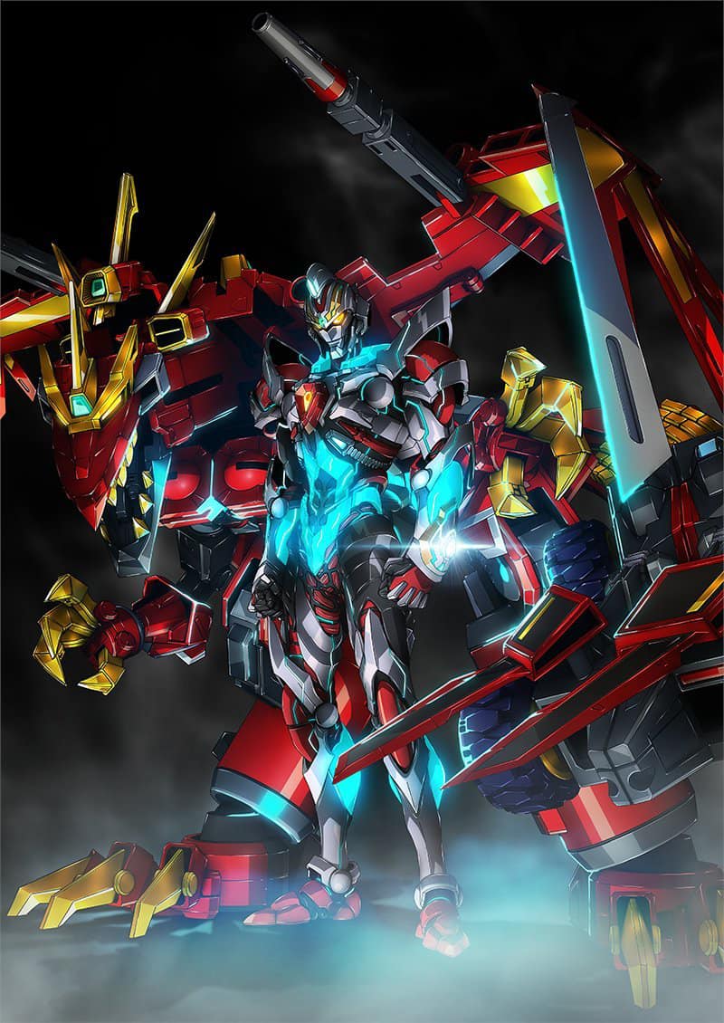 Gridman Universe movie premiere support illustration