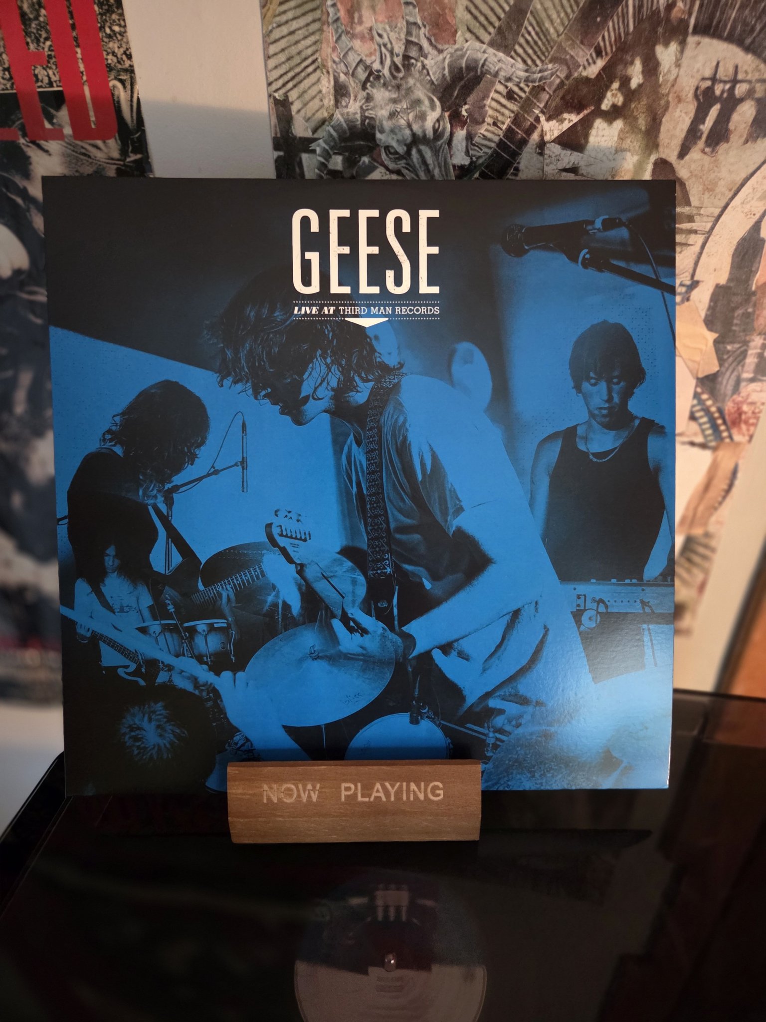 300枚限定GEESE ギースLIVE AT THIRD MAN RECORDS Geese / Live at