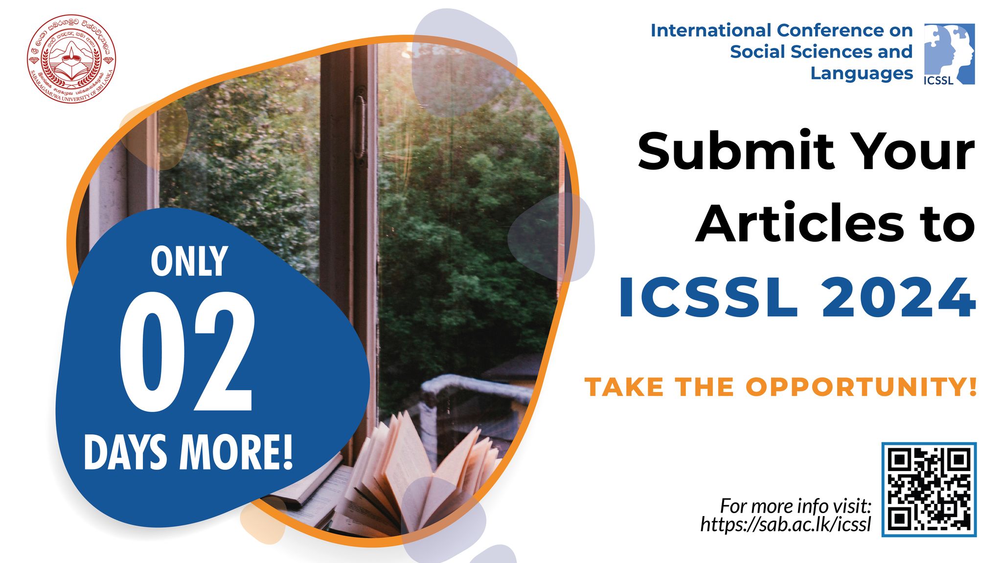 We are closing the deadline in less than two days. Submit your article ...