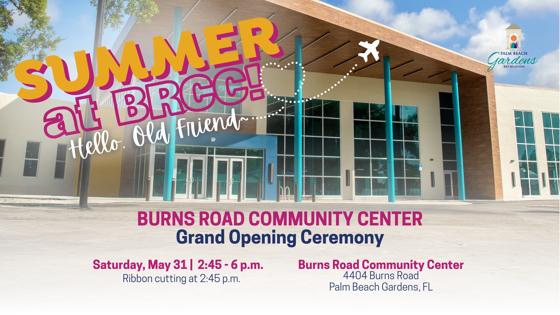 Burns Road Community Center Grand Opening Celebration