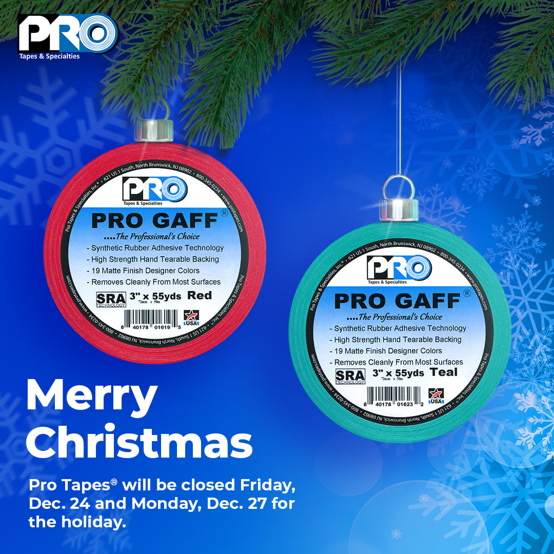 Pro Tapes - We wish our followers & their families a Merry...