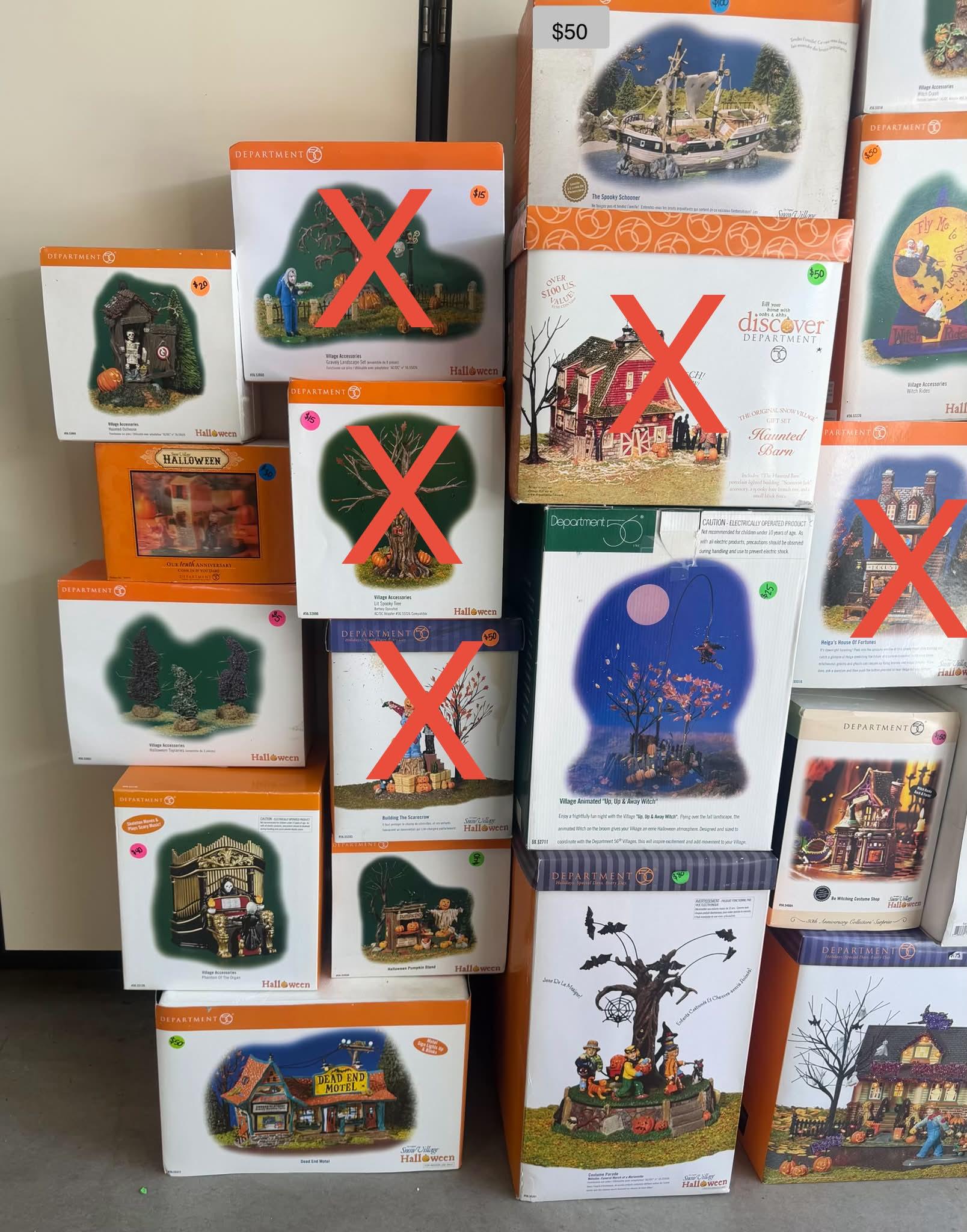 Department 56 Witch Hollow 50th anniversary signing Oct 24