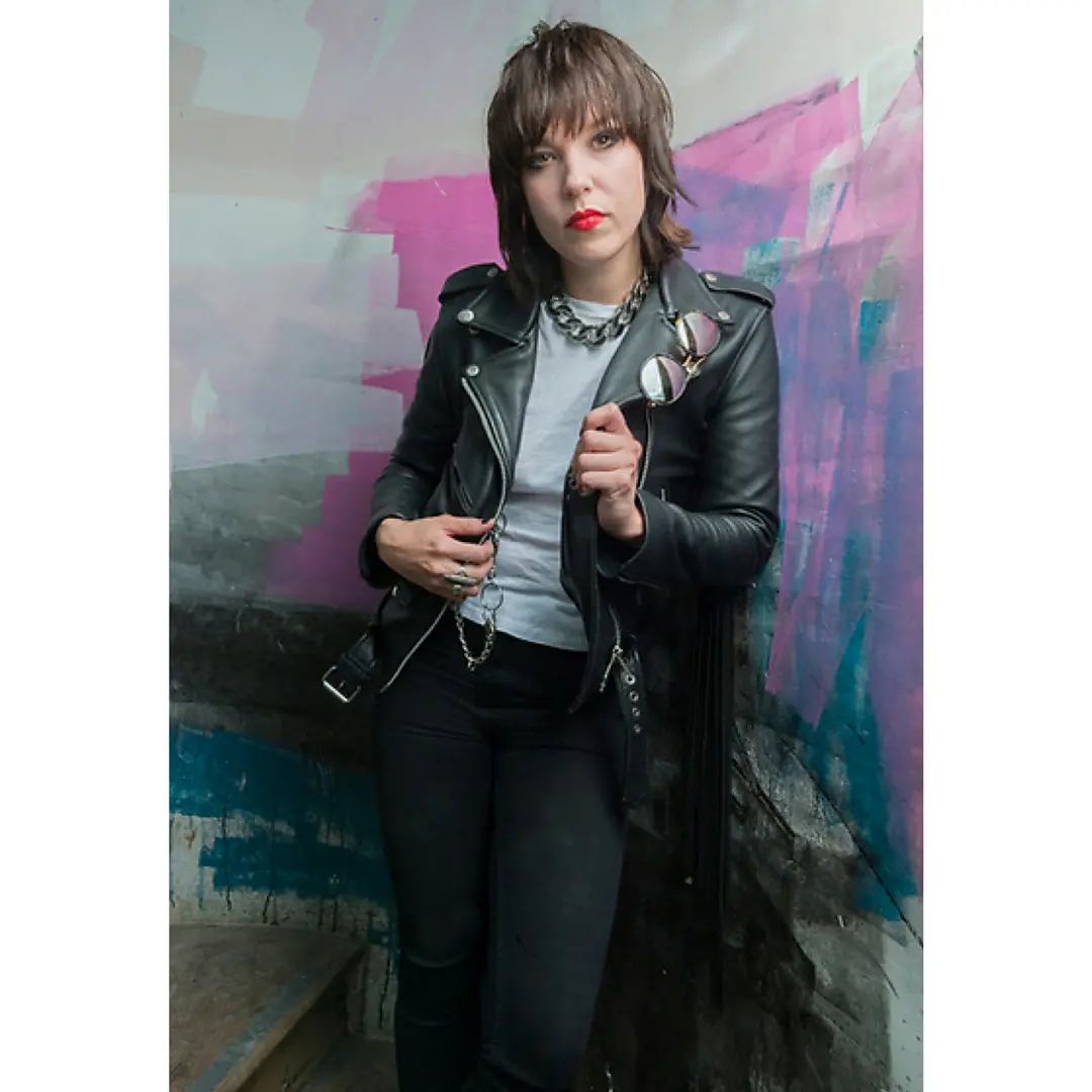 Halestorm Fanz Lzzy Hale in a photoshoot in Paris,...