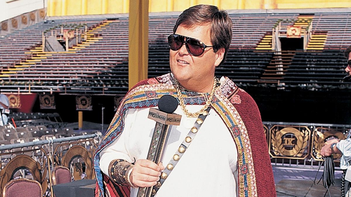 Jim Ross' WWE debut at WrestleMania 9