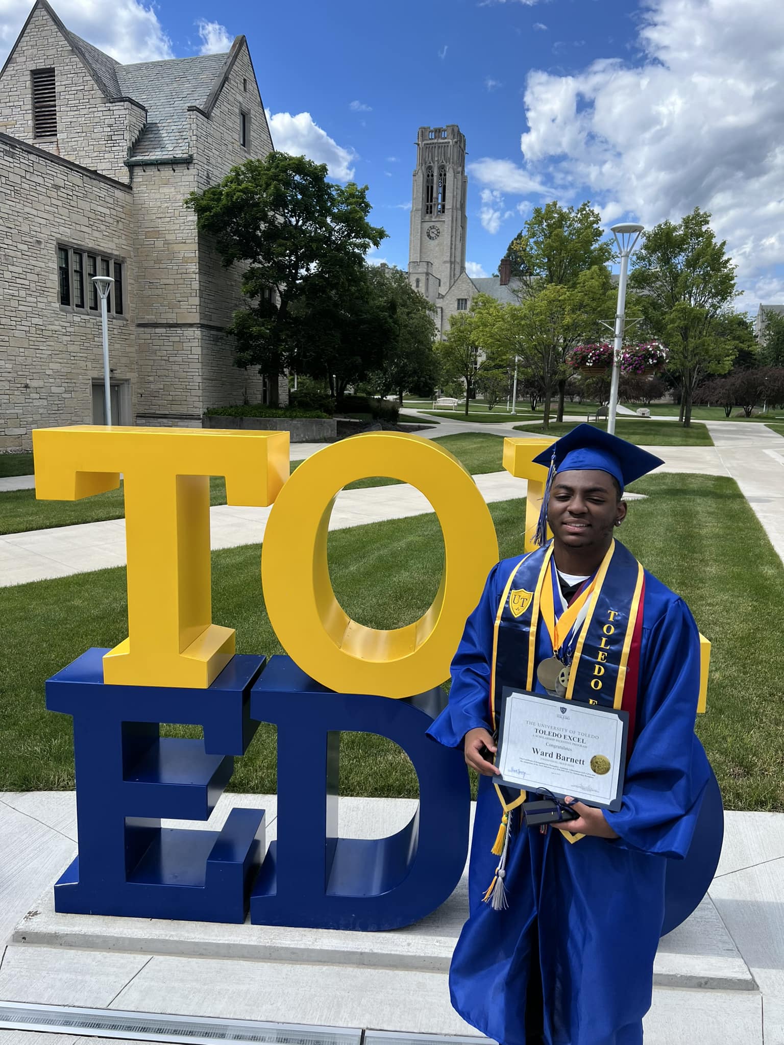 Alpha - 🎓 Huge congratulations to Ward on his outstanding high school ...