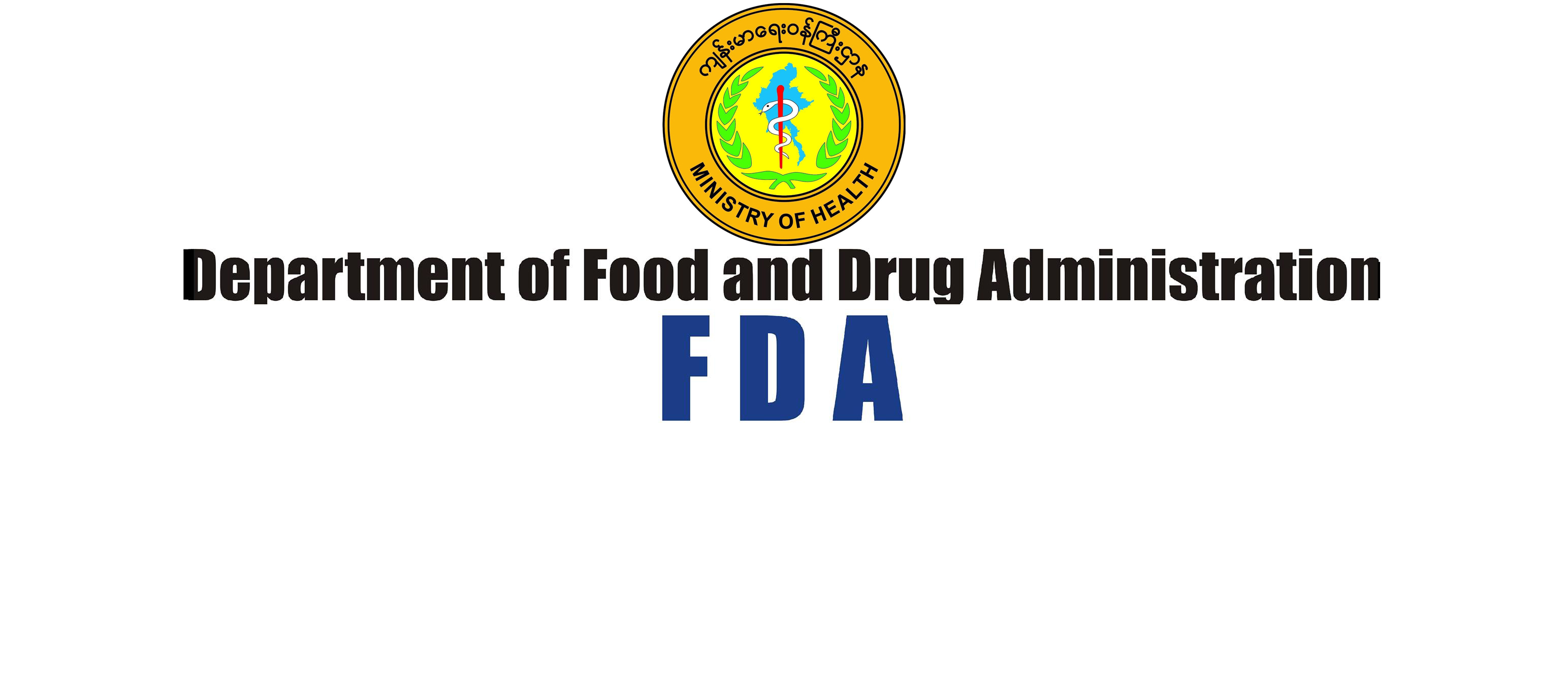 Food and Drug Administration, Myanmar Home