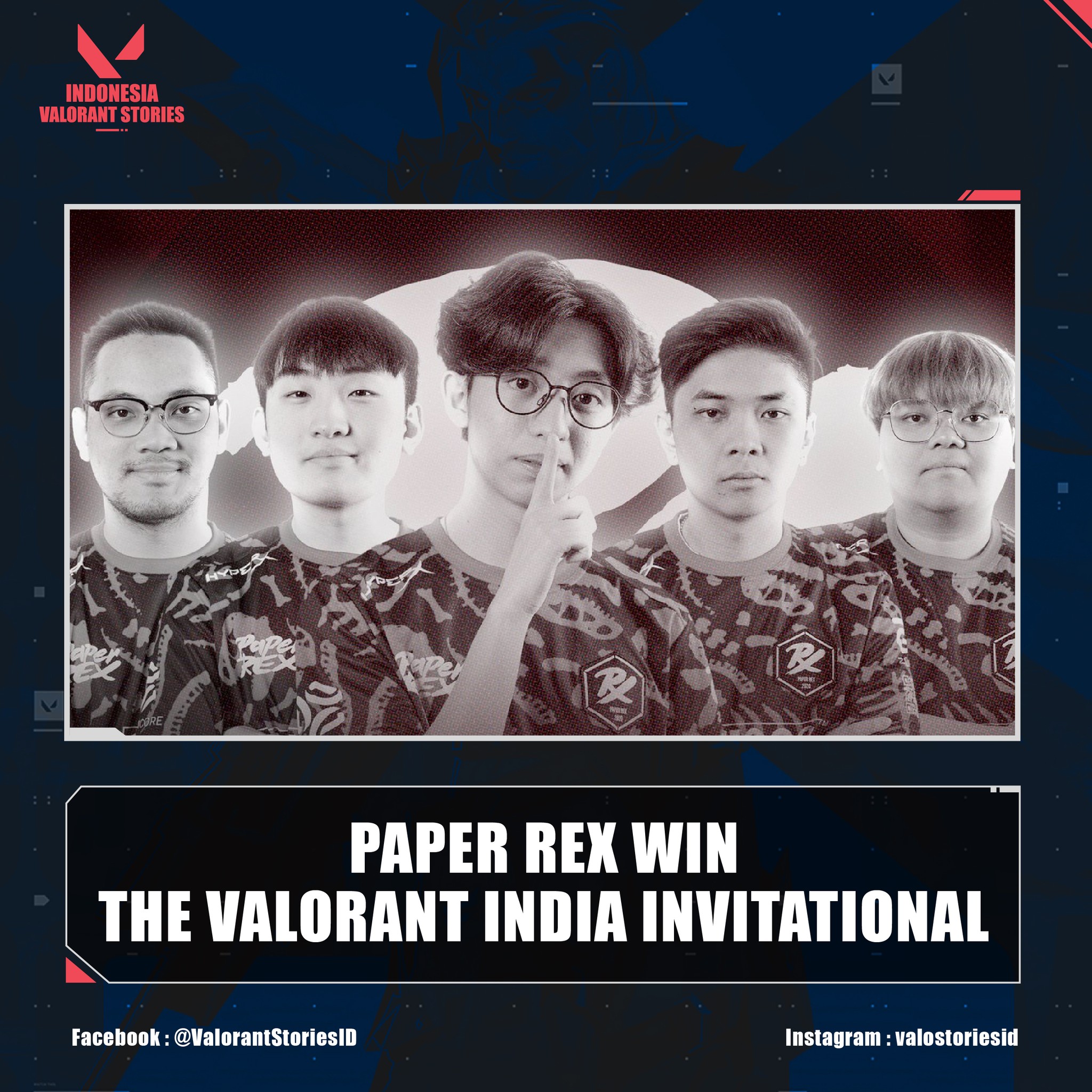 Indonesia - PAPER REX WIN THE VALORANT INDIA INVITATIONAL. Perjuangan ...