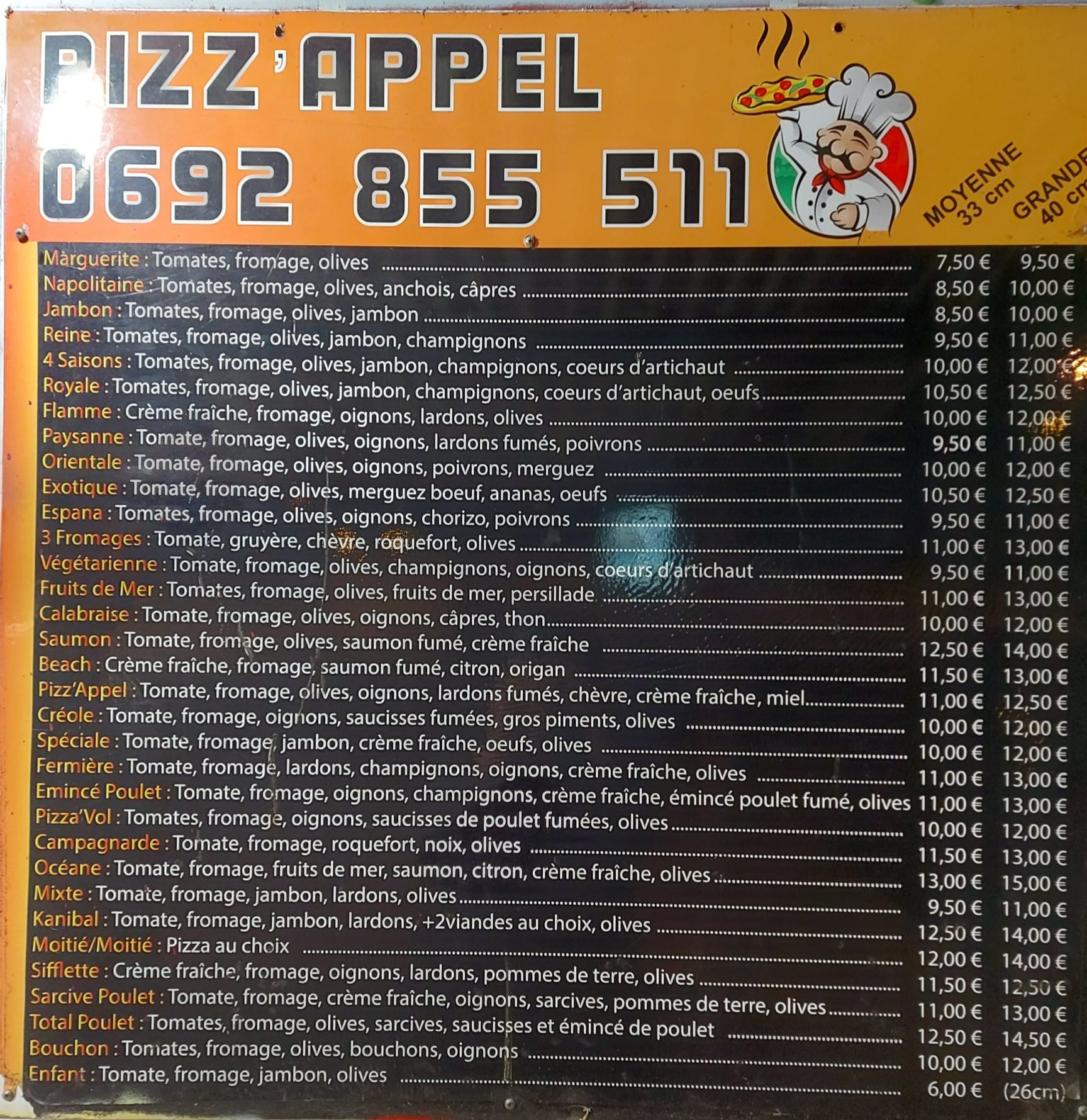 Pizz Appel Sainte Foy La Grande