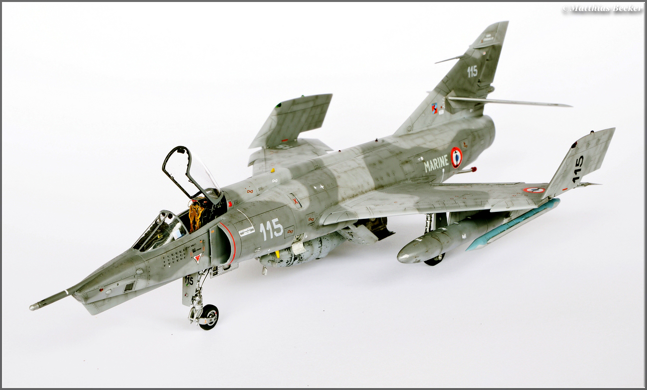Dassault Etendard IVP model in 1:48 scale