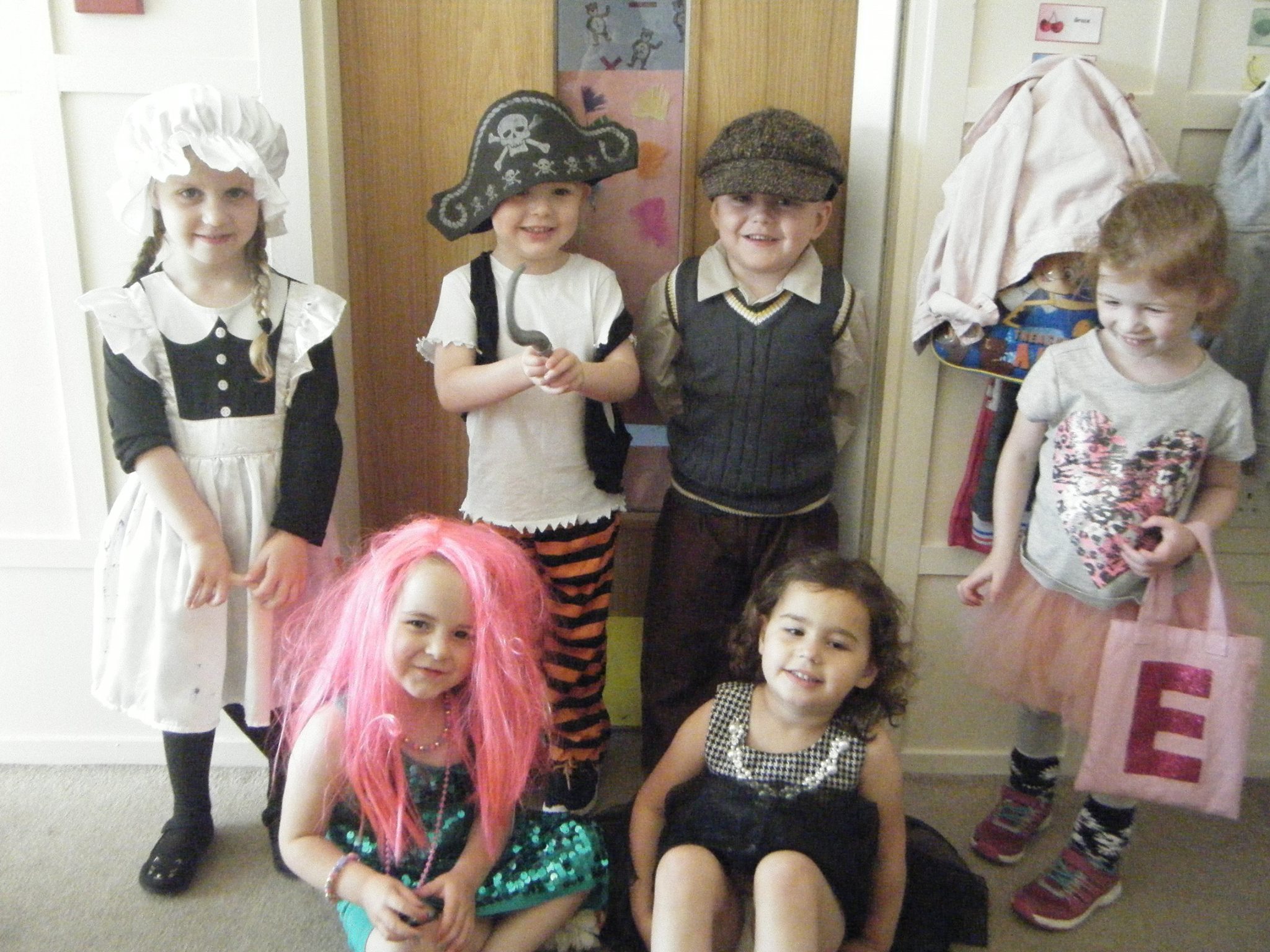 Little - PAST AND PRESENT DAY! Our new theme has started in preschool ...