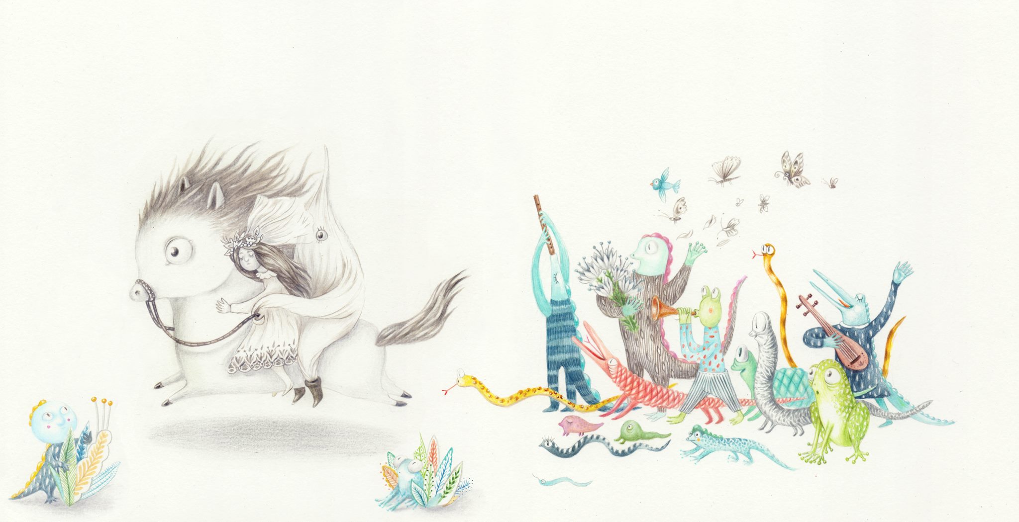 Illustrated Fieldwork - Iulia a copilărit la țară, acum vreo treizeci ...