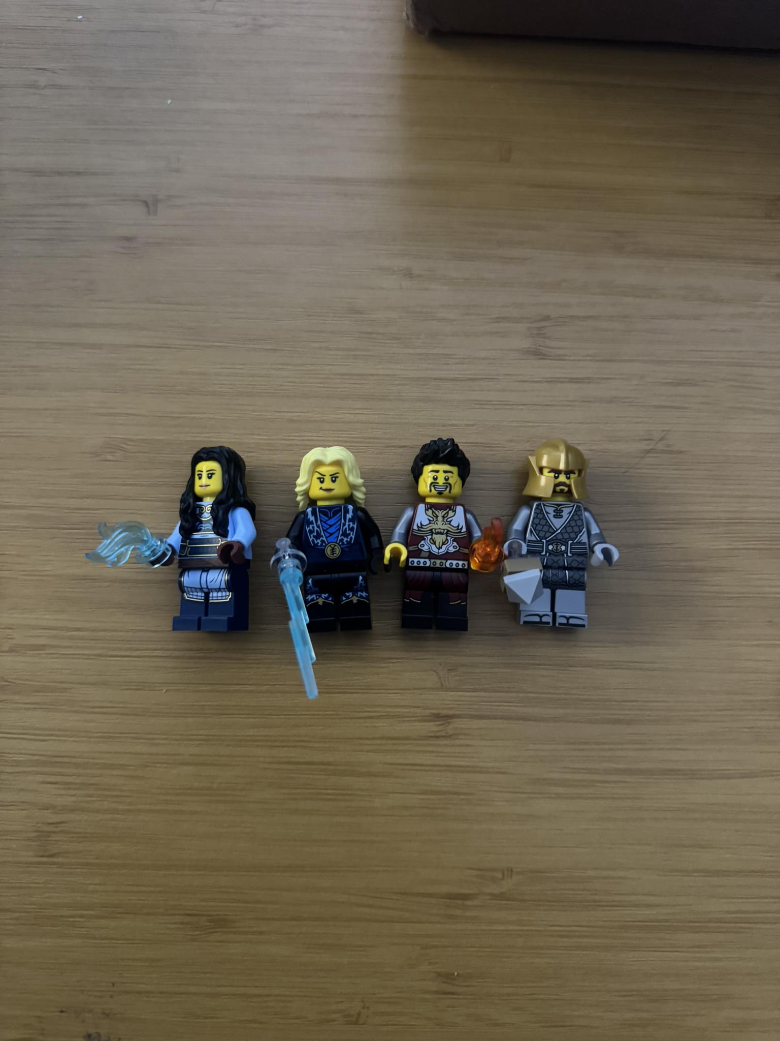 This is a ninjago lot of parts that I'm trying to sell to save up