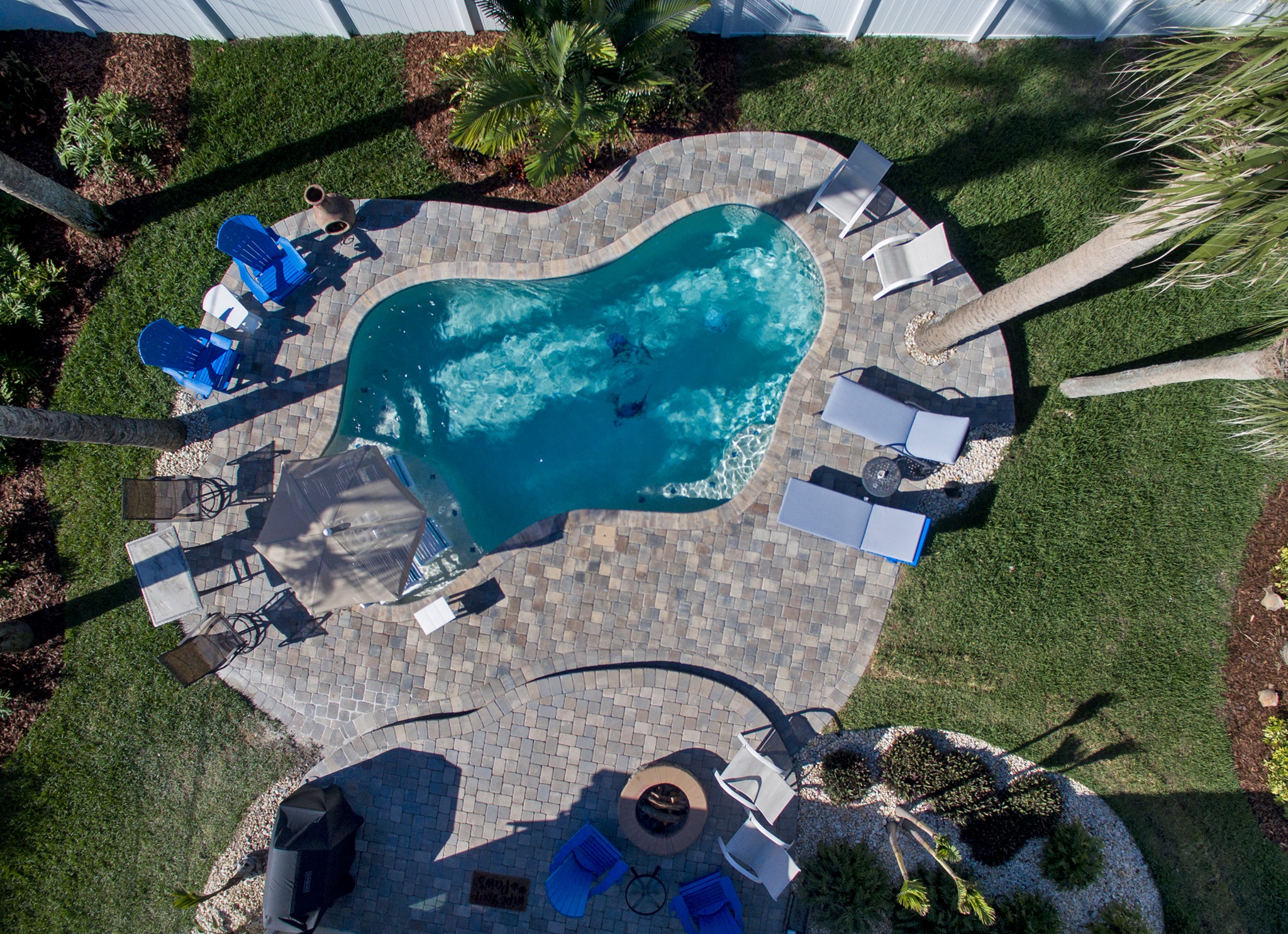All Aqua Pools - All Aqua free form pool design with a... | Facebook