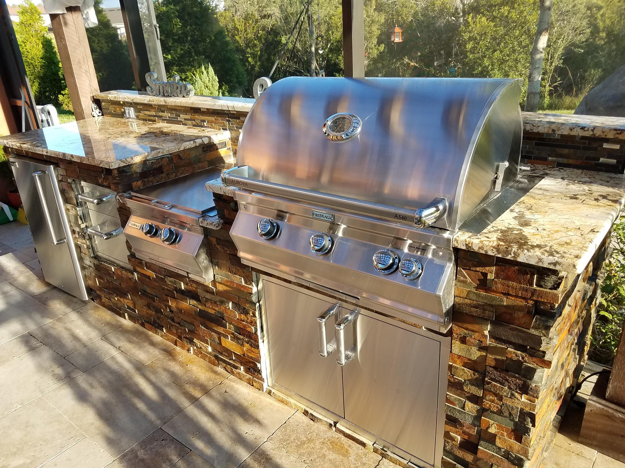 Stone Outdoor Kitchens | Tampa FL