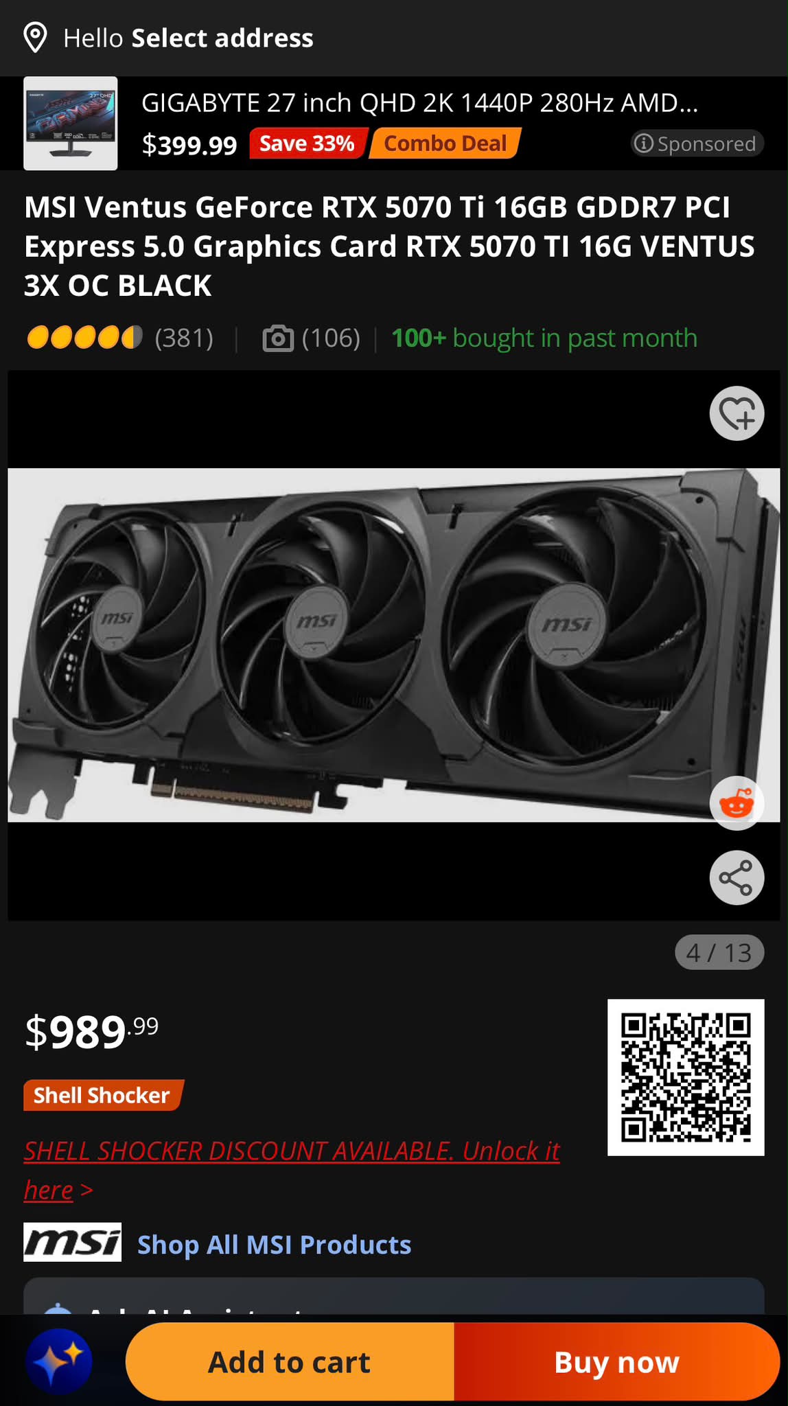 The 4K-ready MSI Codex Z2 GeForce RTX 5070 Ti Gaming PC has