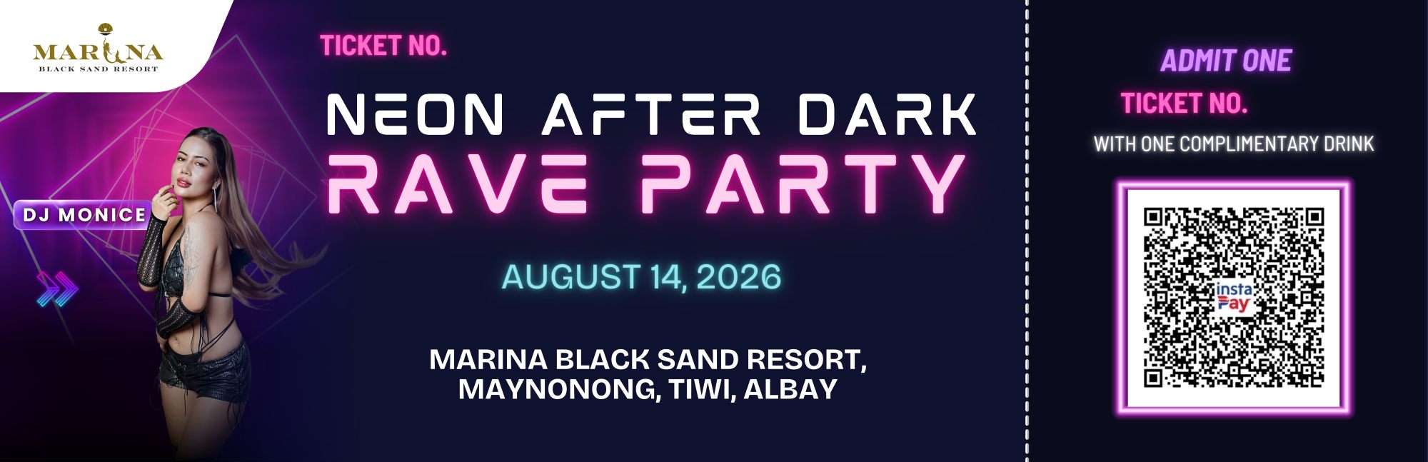 NEON AFTER DARK: FOAM RAVE PARTY featuring DJ MONICE at Marina Black ...