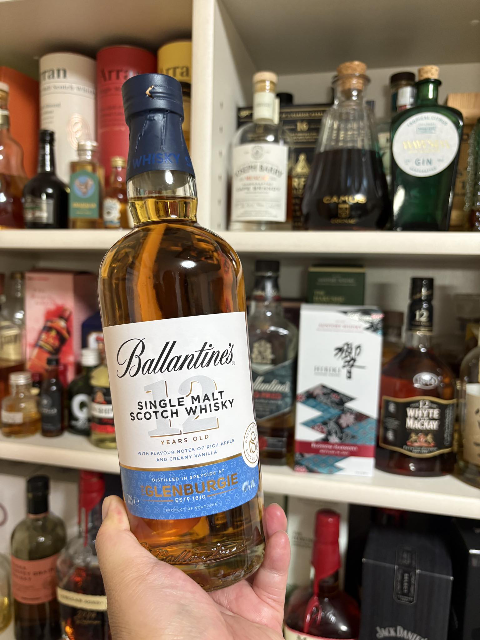 グレンバーギー12年 バランタイン好きとしては、やはり飲んでおきたい1 