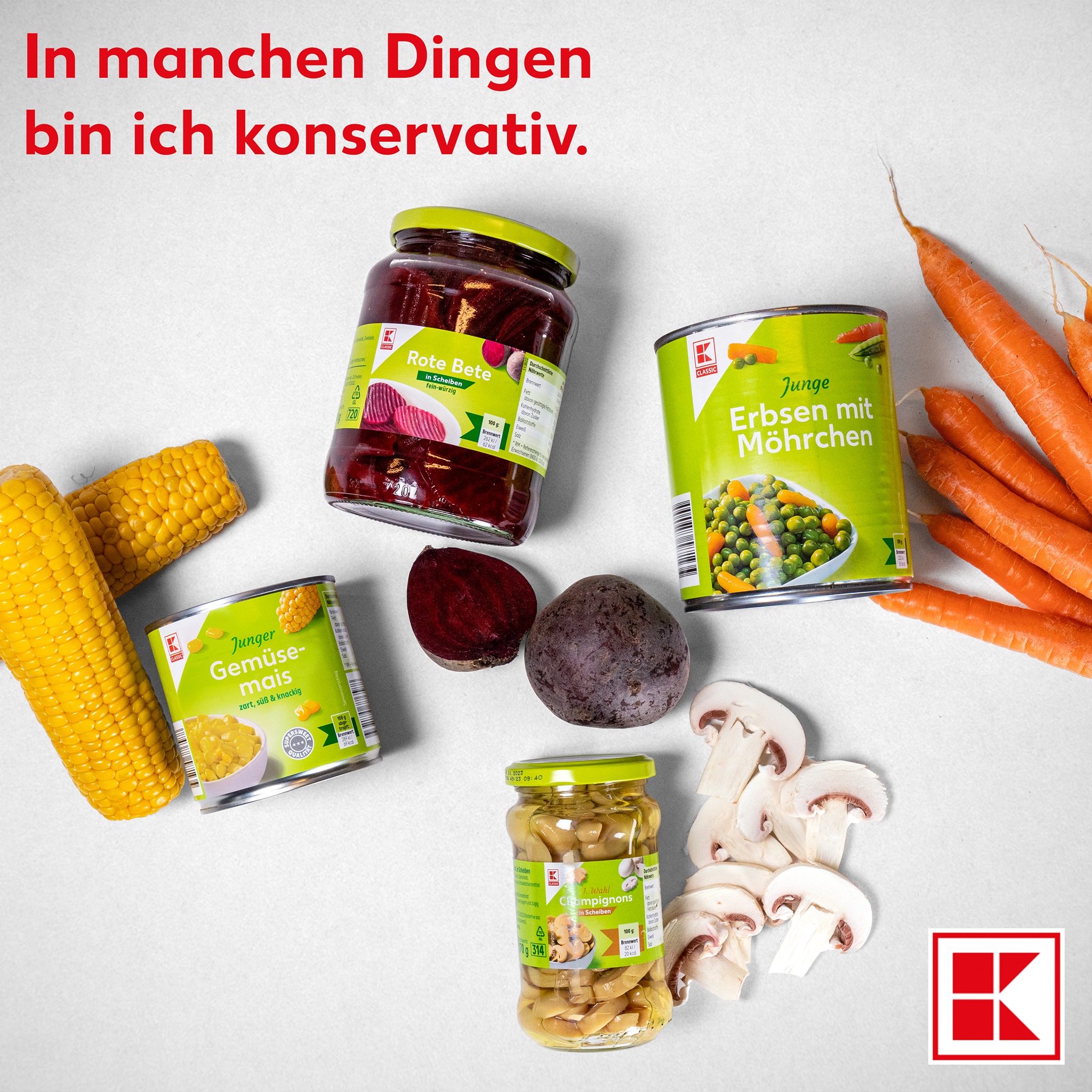 Konservativ, aber trotzdem frisch! 👉 Verschiedene Konserven findest du diese Woche bei uns im Angebot: http://kauf.land/konserven 👈 #Kaufland