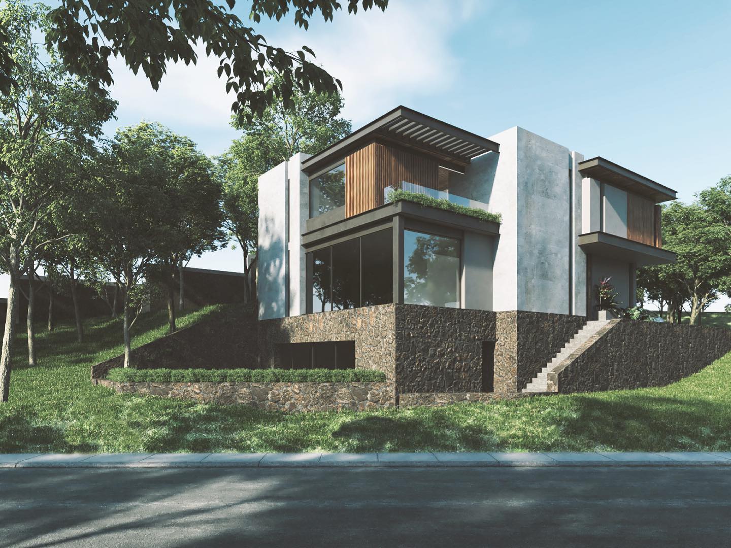 Visual Bricks -Estudio de Arquitectura- - Casa A12 Proyecto ...